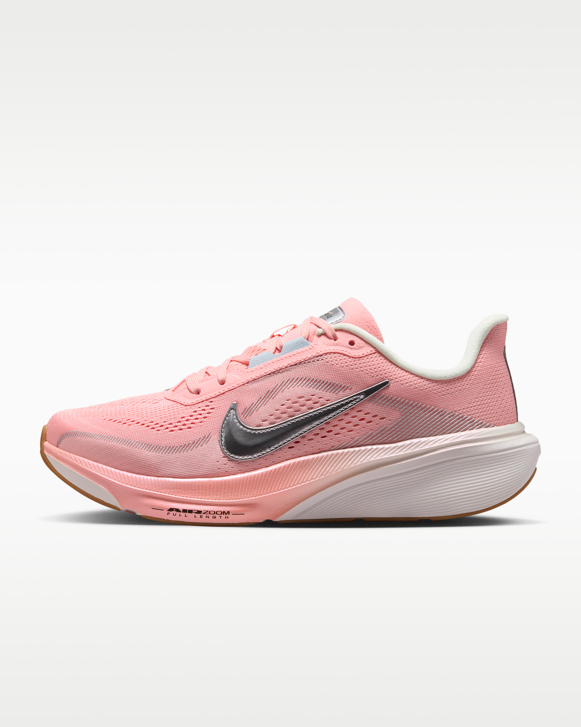 Nike Pegasus 42 — Bleached Coral/Off-Noir/Metallic Silver/Summit White