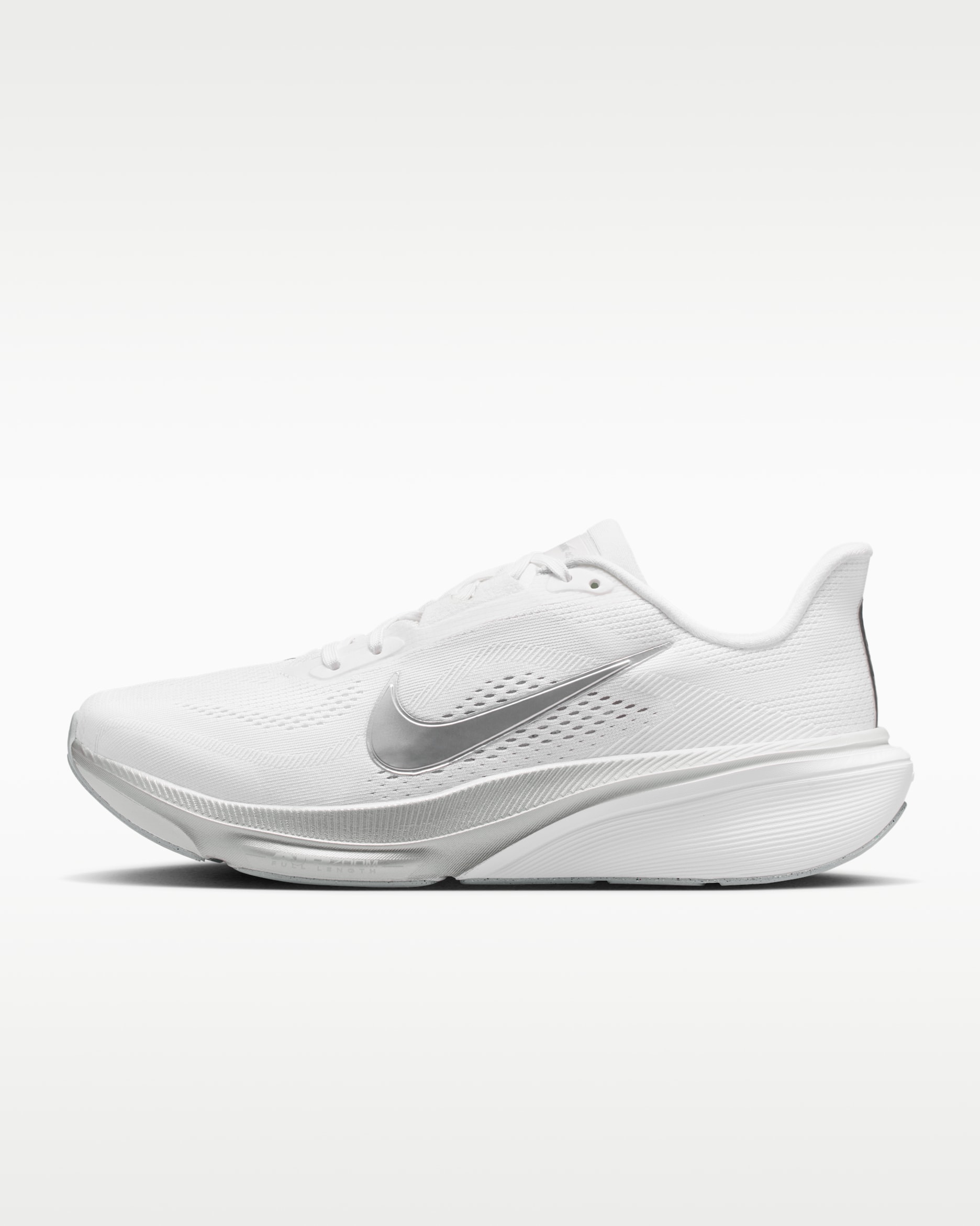 Nike Pegasus 42 — White/Wolf Grey/Cool Grey/Metallic Silver