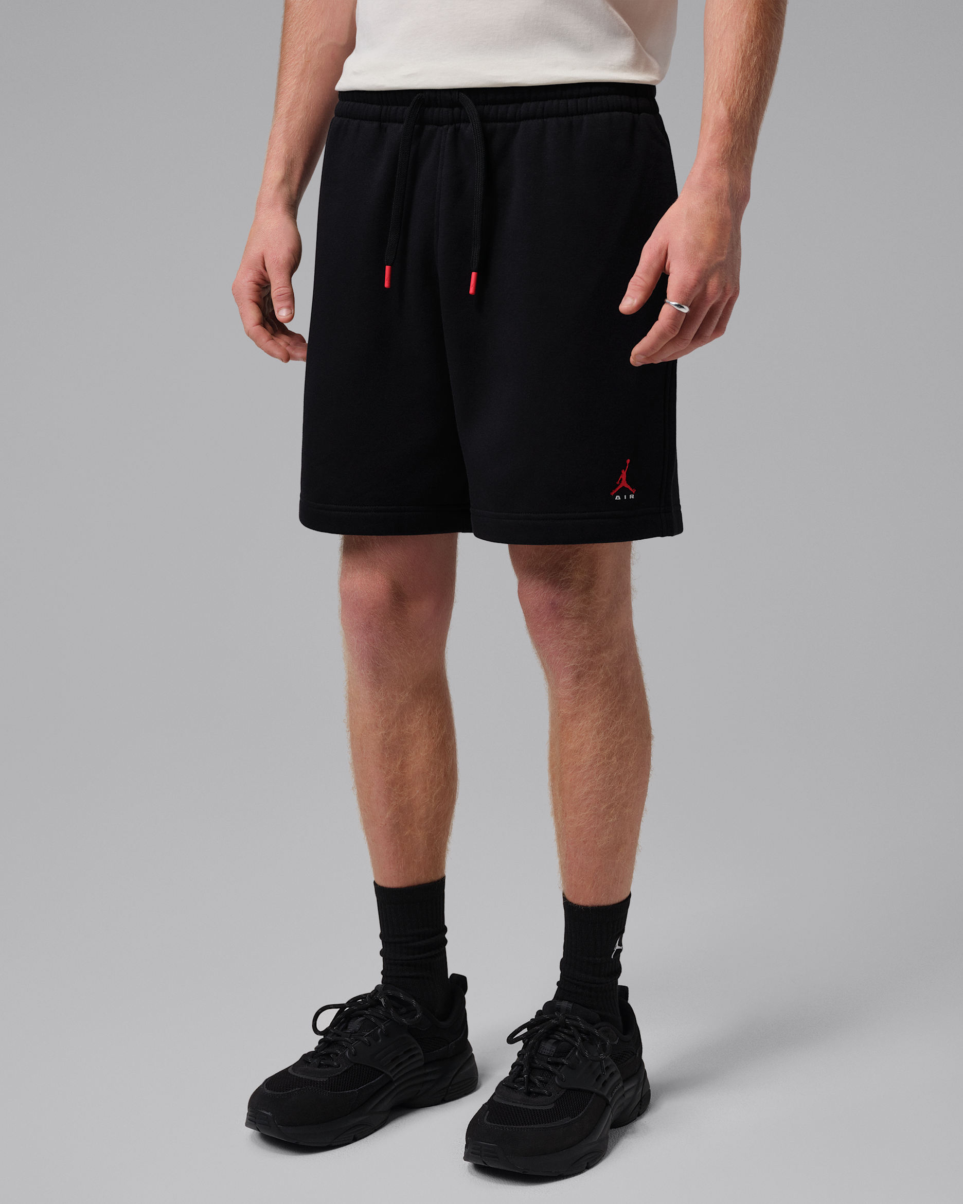 Jordan Brooklyn — Black/Black/University Red