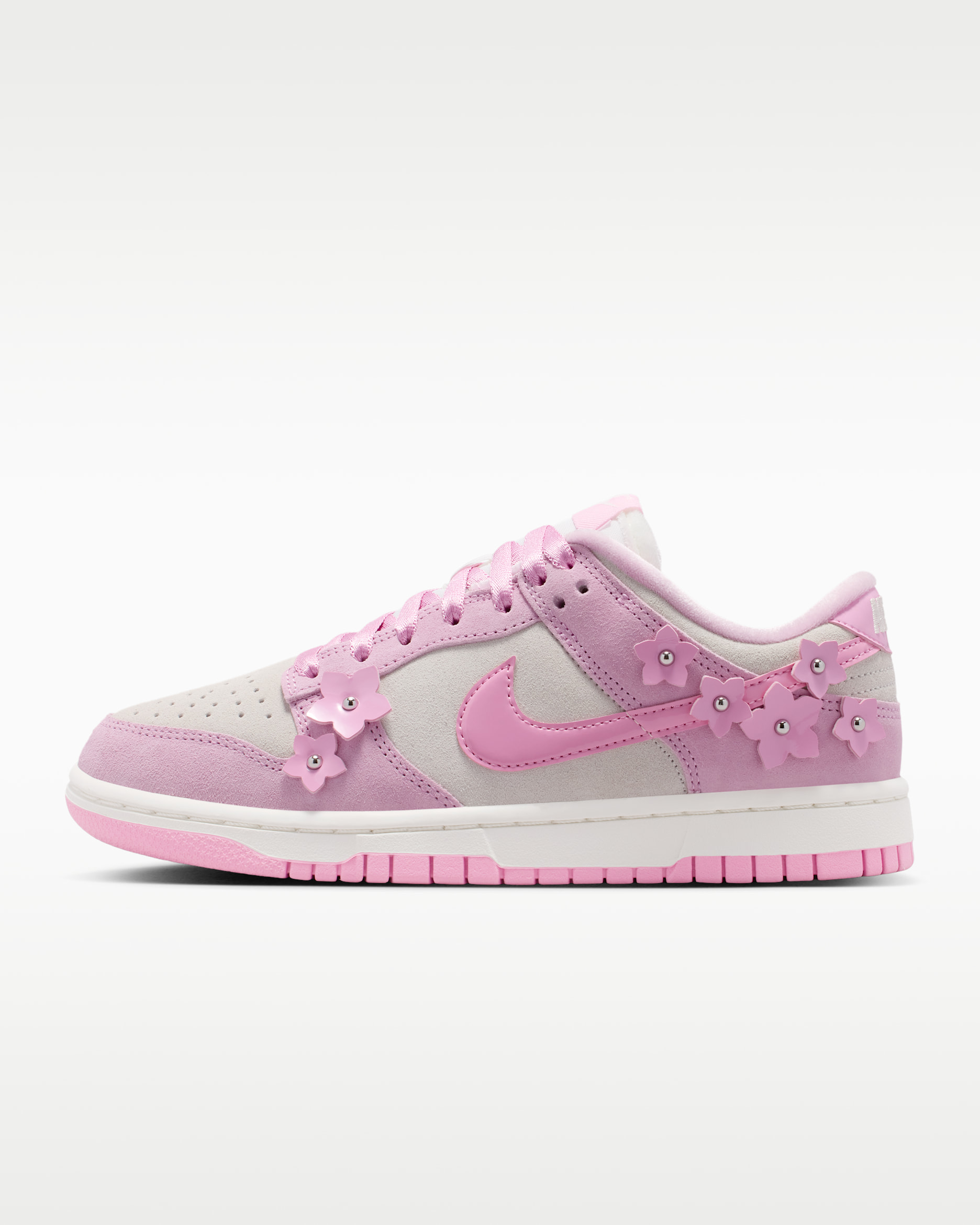 Nike Dunk Low SE 'Florette' — Pink Foam/Sail/Pink Rise