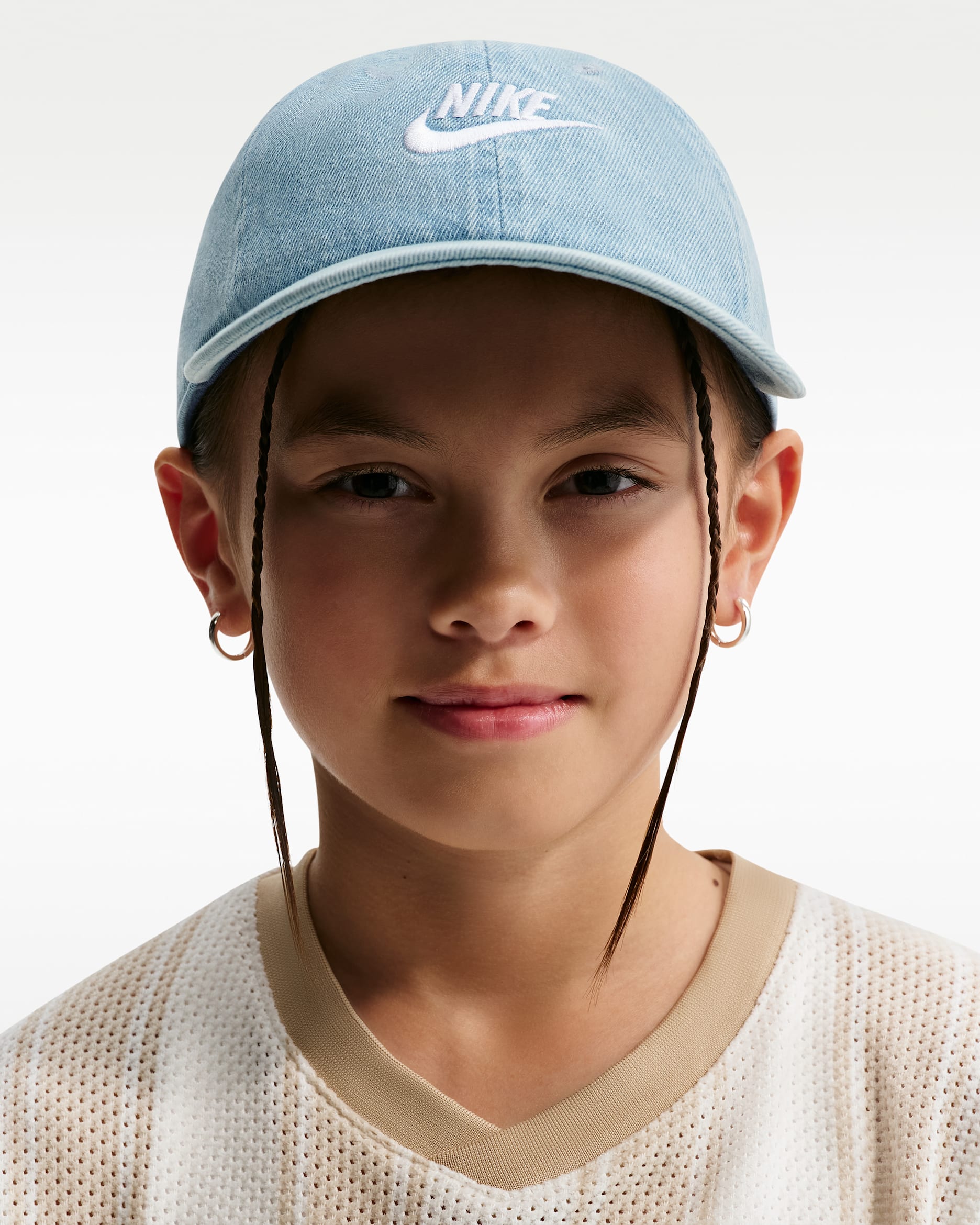 Nike Club — Aegean Storm/White