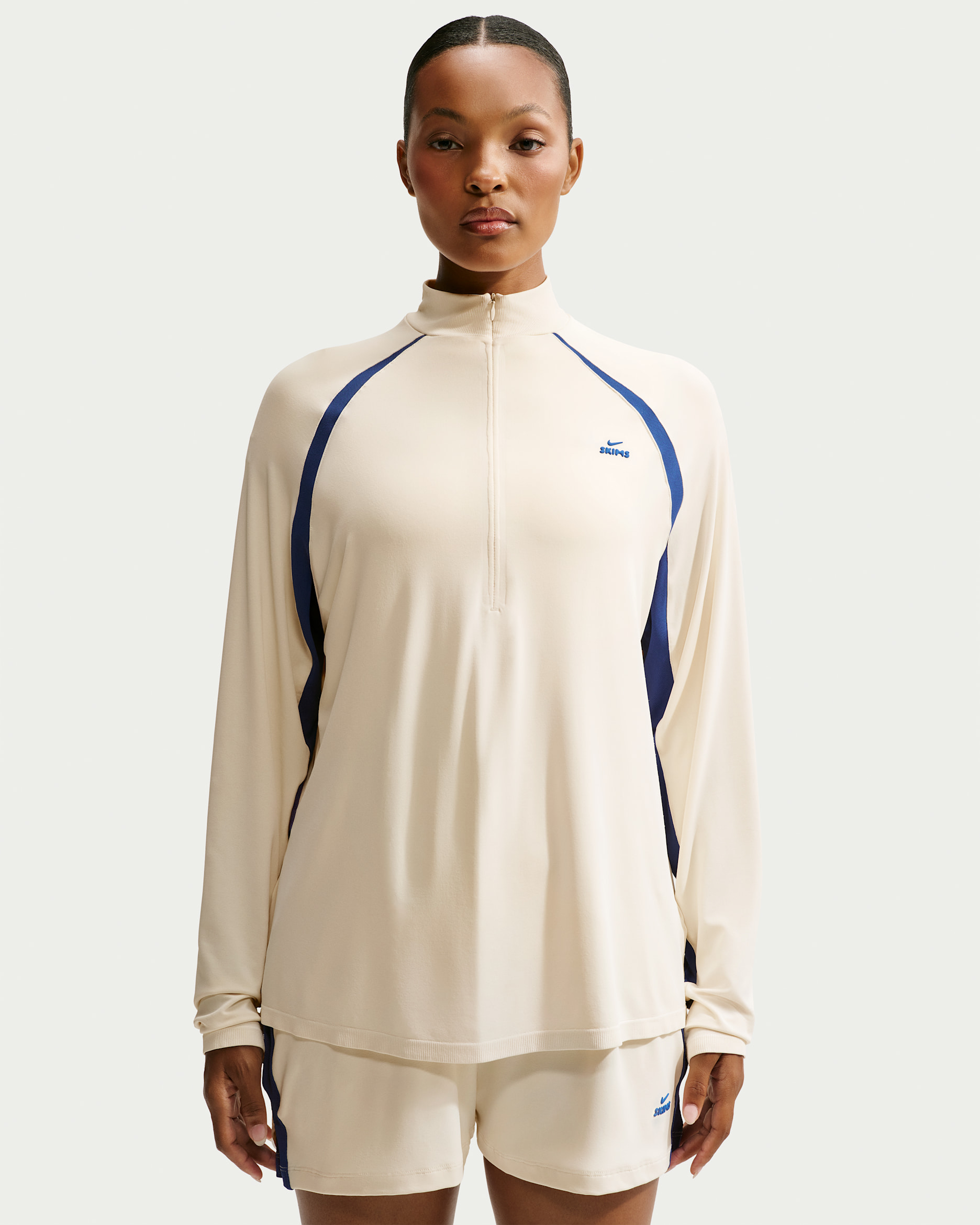 NikeSKIMS Stretch Knit — NSKM Actv Ivory/NSKM Cobalt