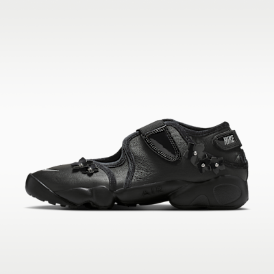 Nike Air Rift 'Florette' — Black/Wolf Grey/Metallic Silver