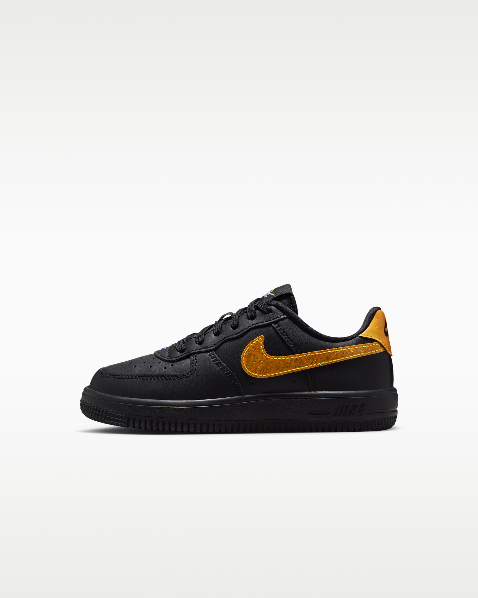 Nike Force 1 Low — Black/Laser Orange/Picante Red/Action Grape