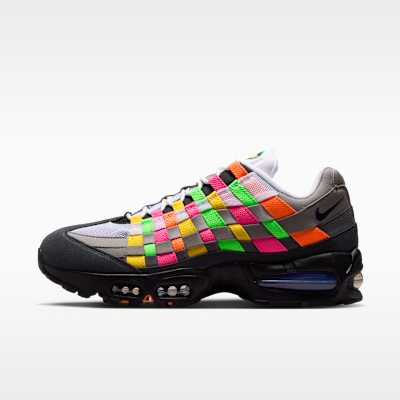 Nike Air Max 95 Big Bubble Woven — White/Pearl Grey/Light Charcoal/Purple Dynasty