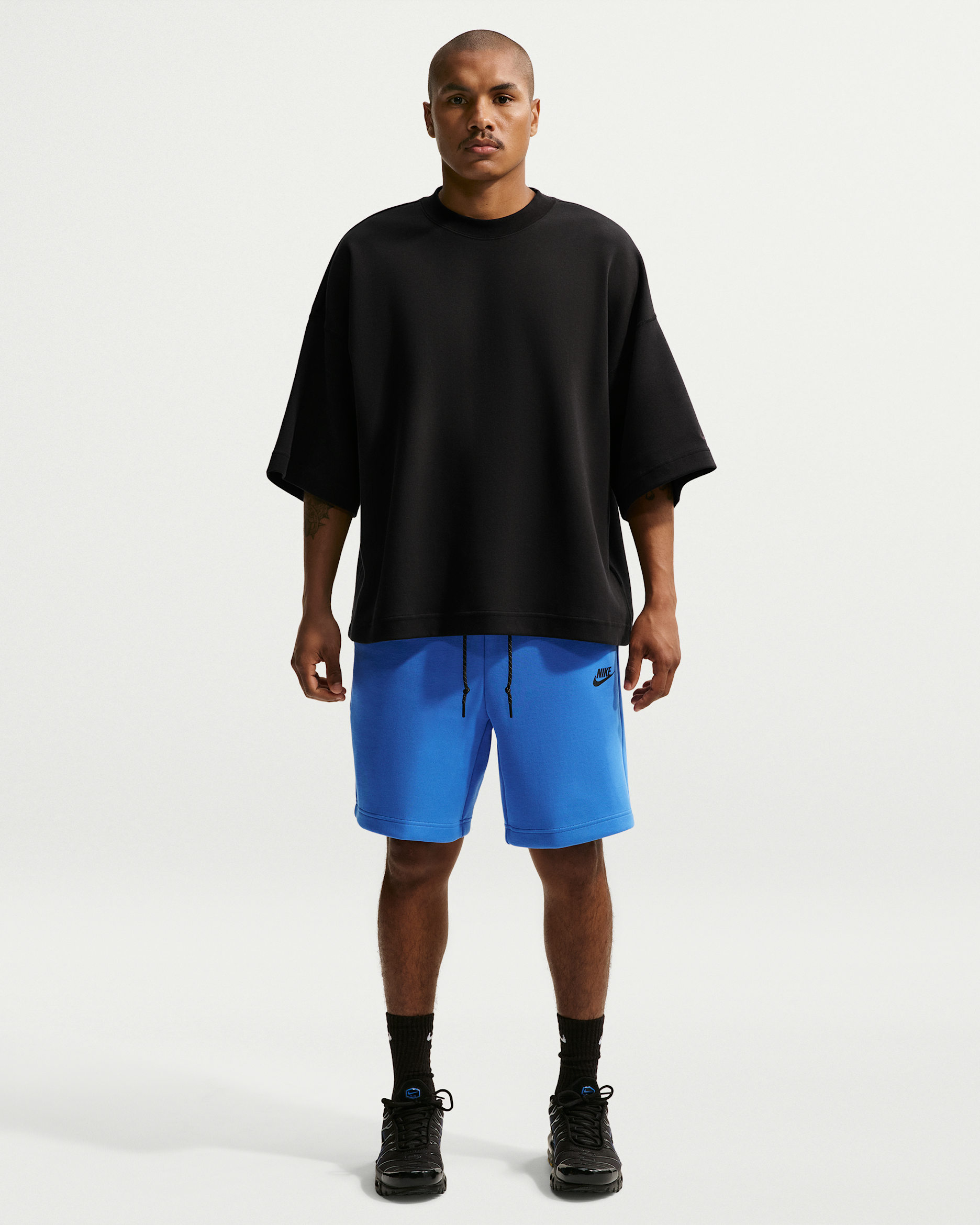 Nike Tech — Blue Crystal/Black