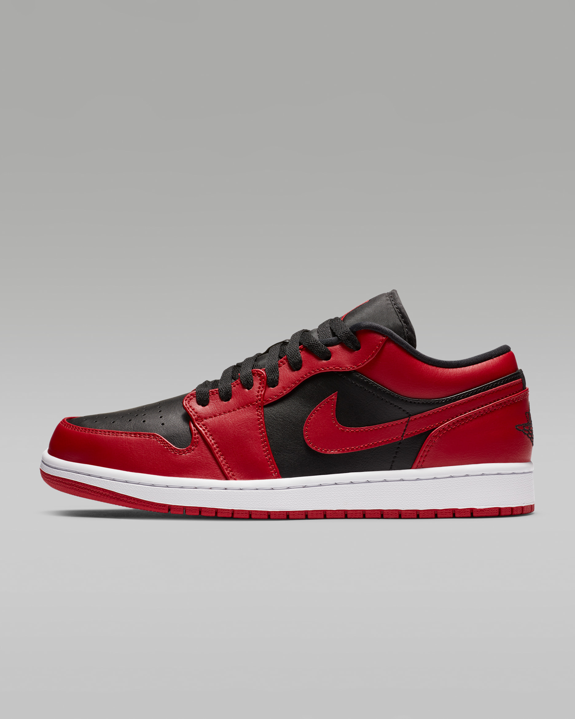 Air Jordan 1 Low — Gym Red/White/Black