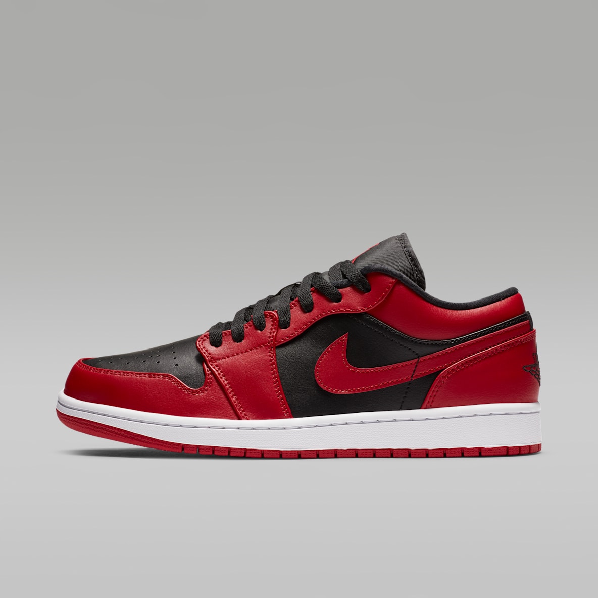 Air Jordan 1 Low — Gym Red/White/Black