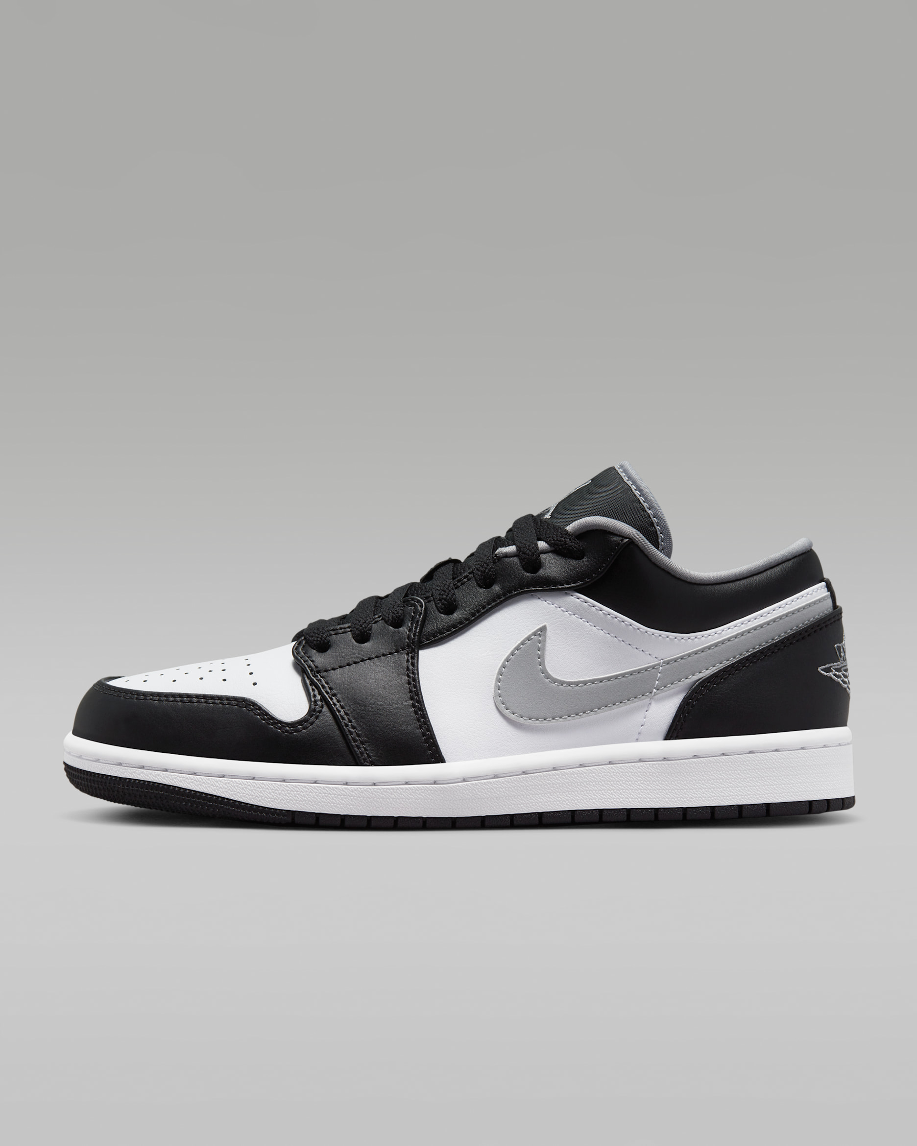 Air Jordan 1 Low — Black/White/Particle Grey