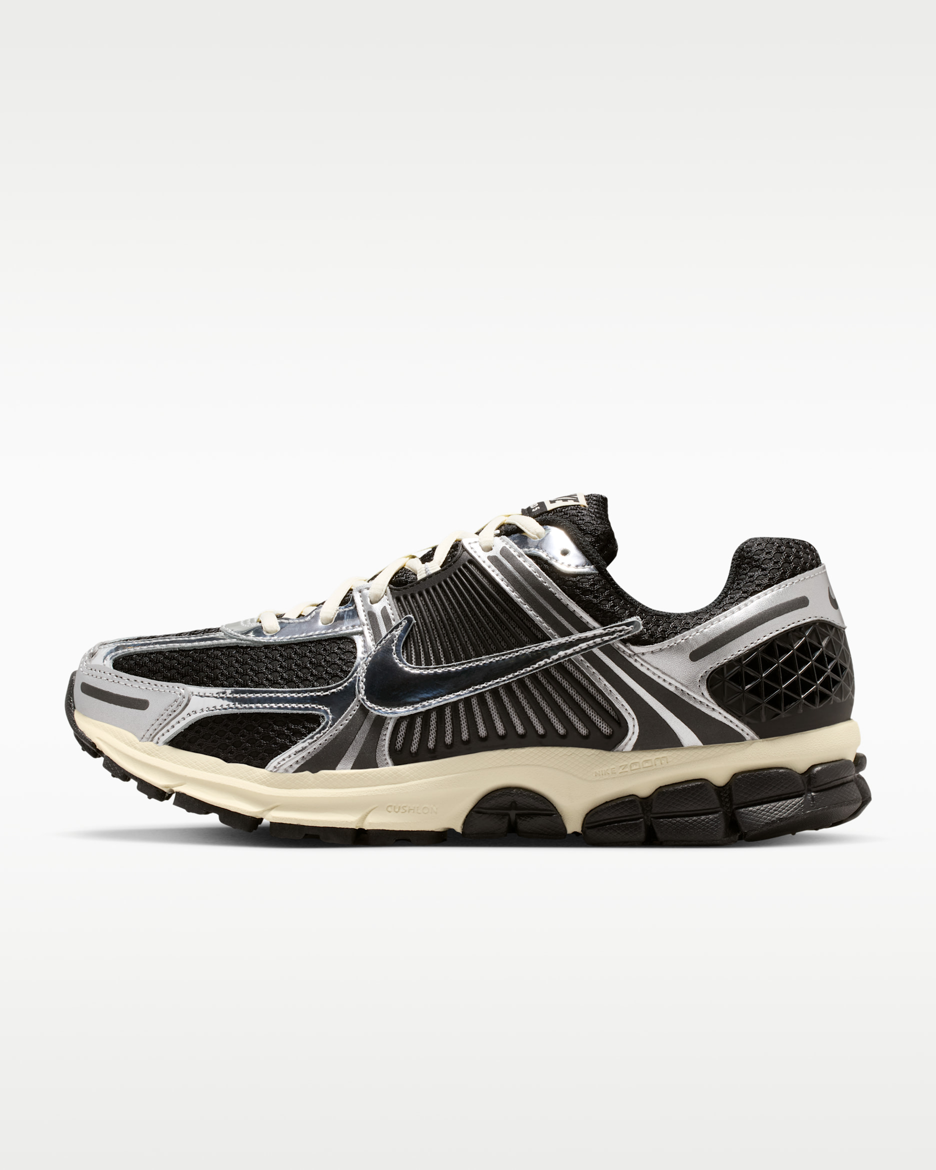 Nike Zoom Vomero 5 — Black/Metallic Silver/Coconut Milk/Chrome