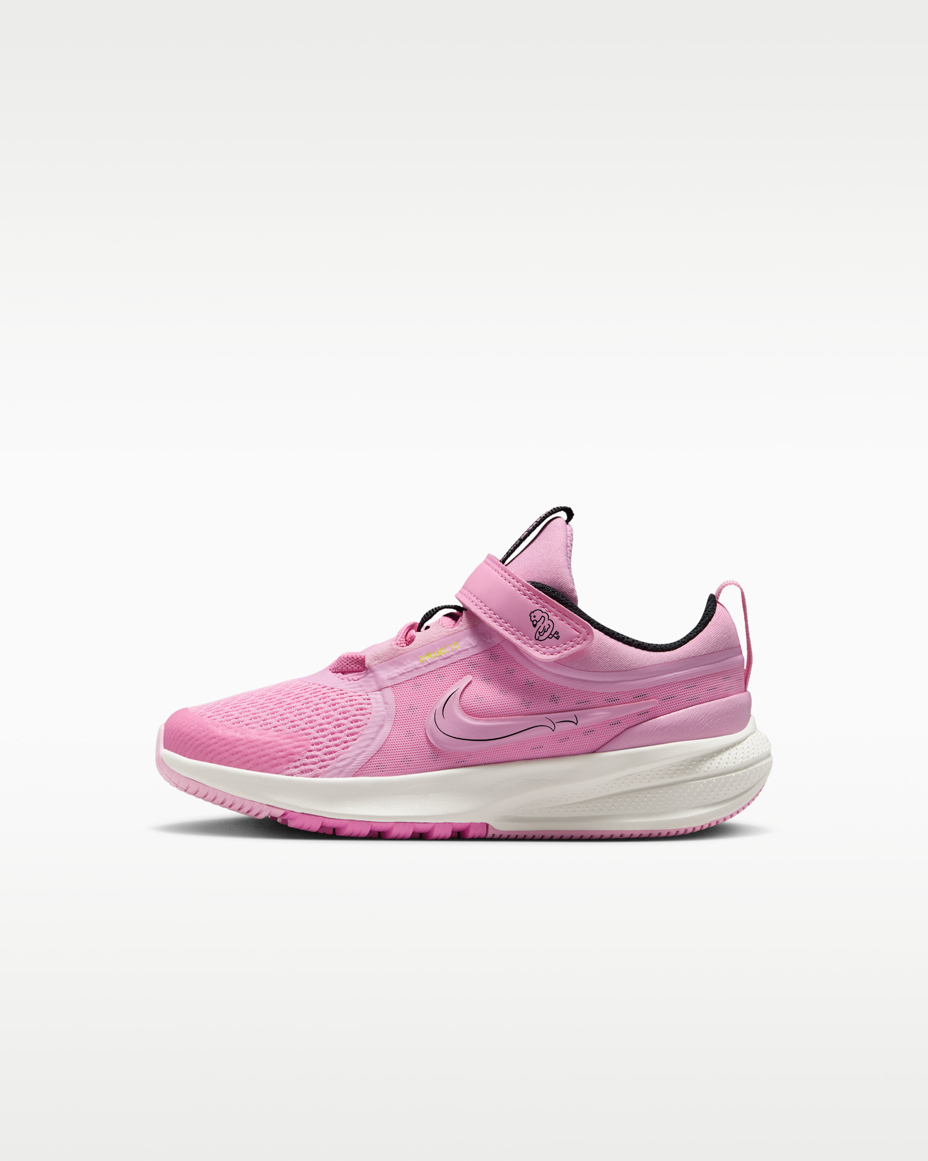 Nike Star Runner 5 — Pink Rise/Black/Sail/Pink Rise