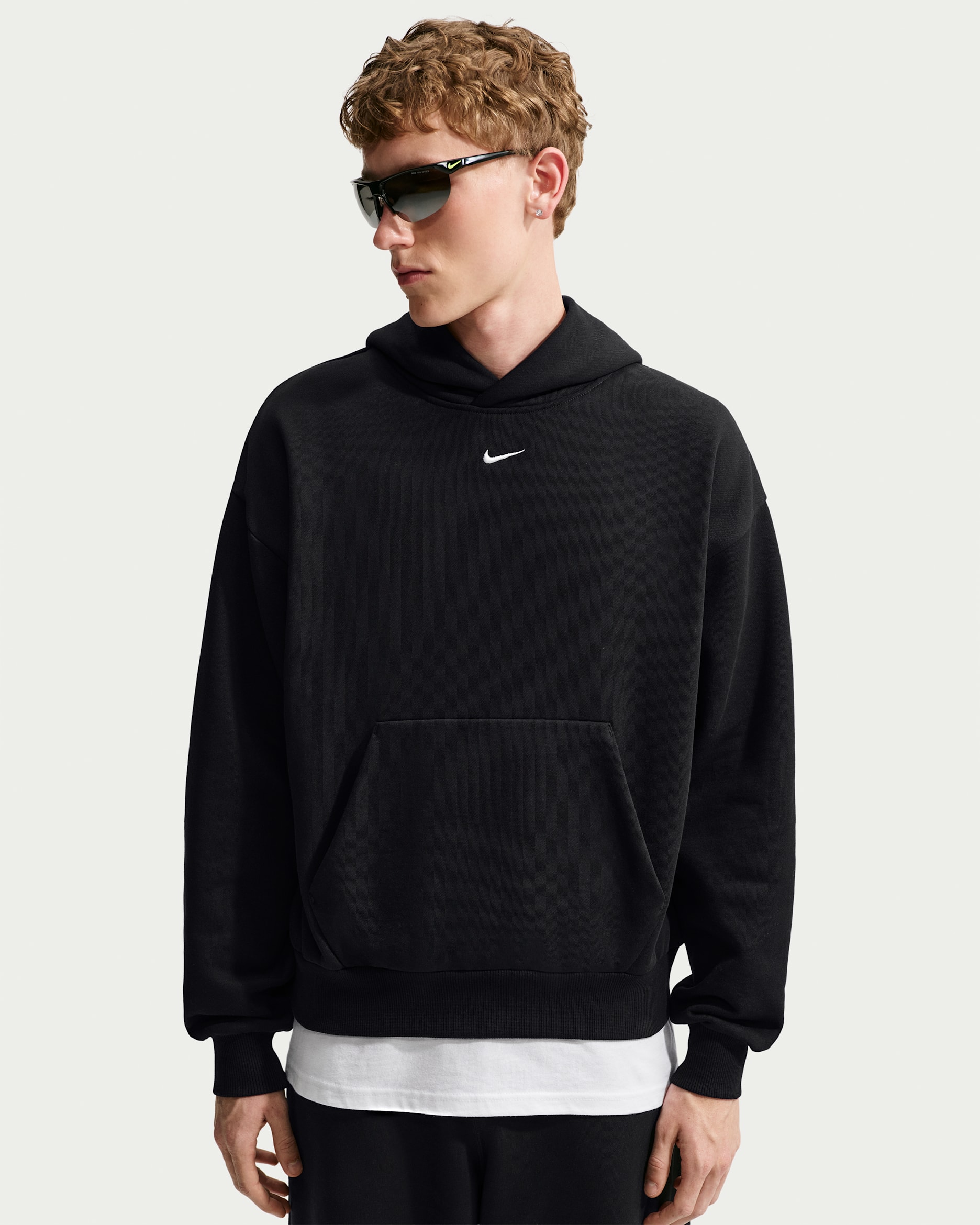 Nike Solo Fleece — Total Black/Sail