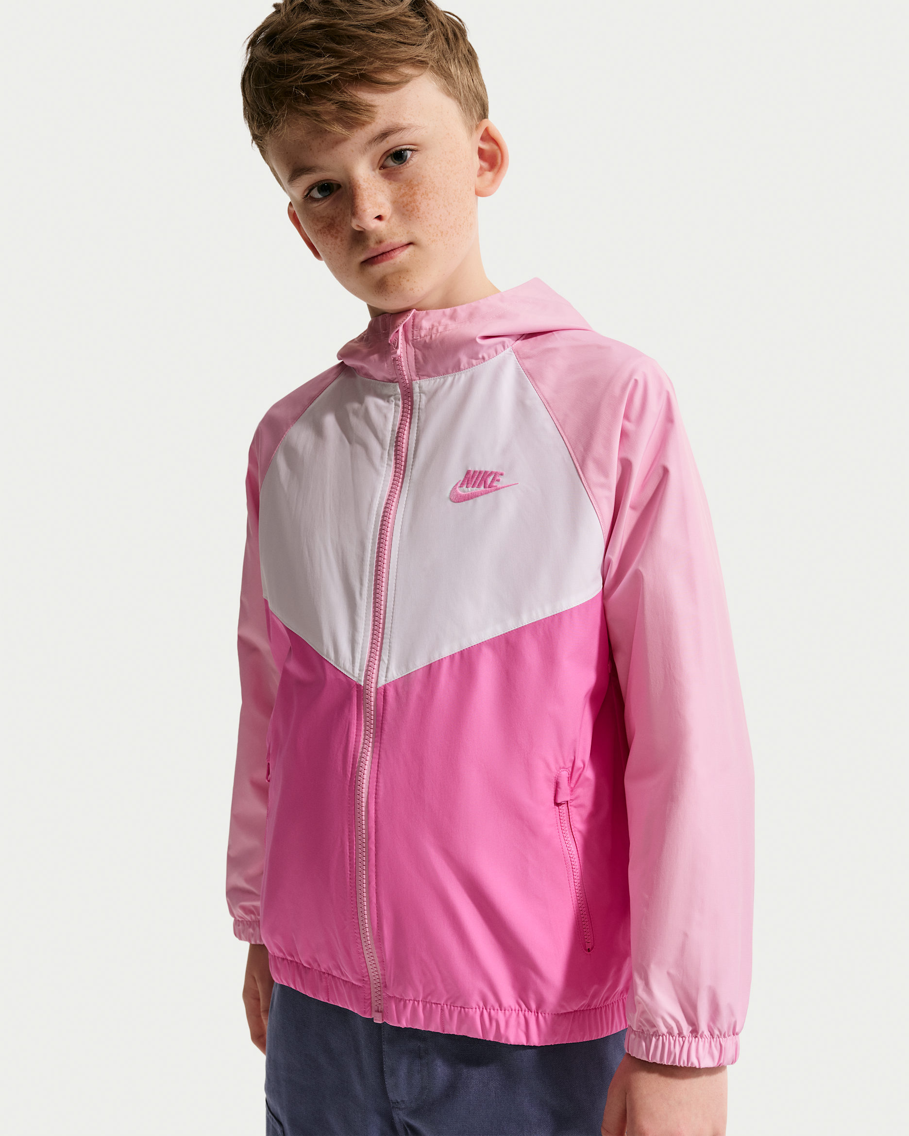 Nike Sportswear Windrunner — Pink Rise/Playful Pink/White/Playful Pink