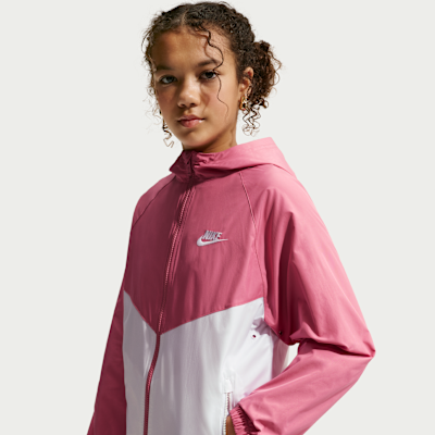Nike Sportswear Windrunner — Peony/White/White