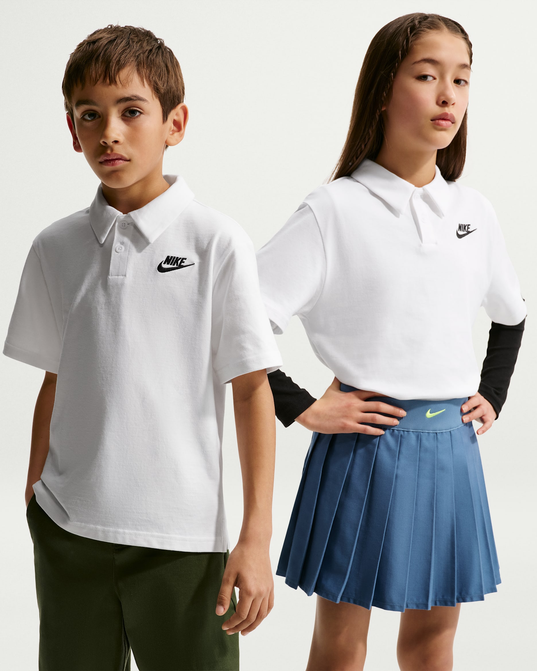 Nike Sportswear Club — White/Black