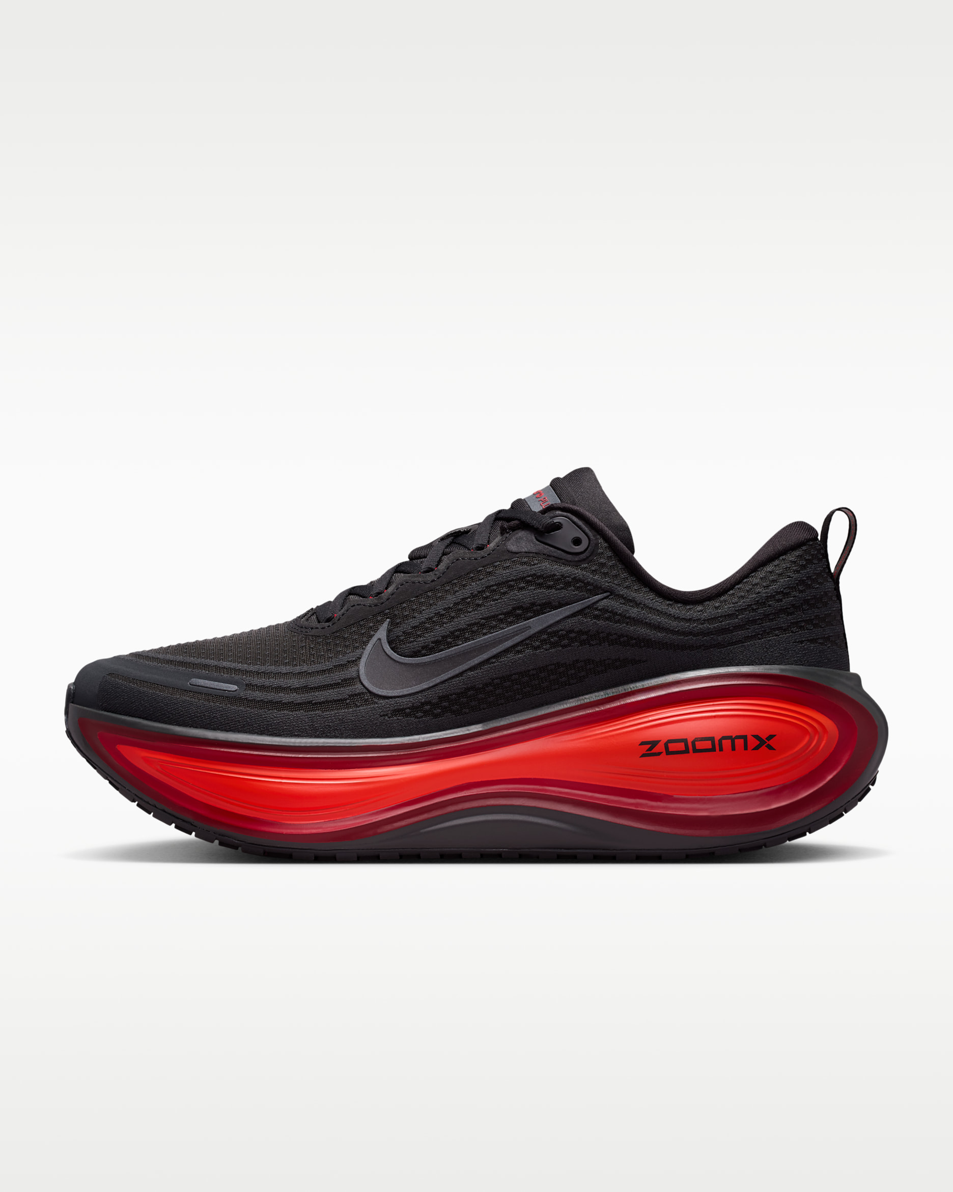 Nike Vomero Plus — Anthracite/Bright Crimson/University Red/Black