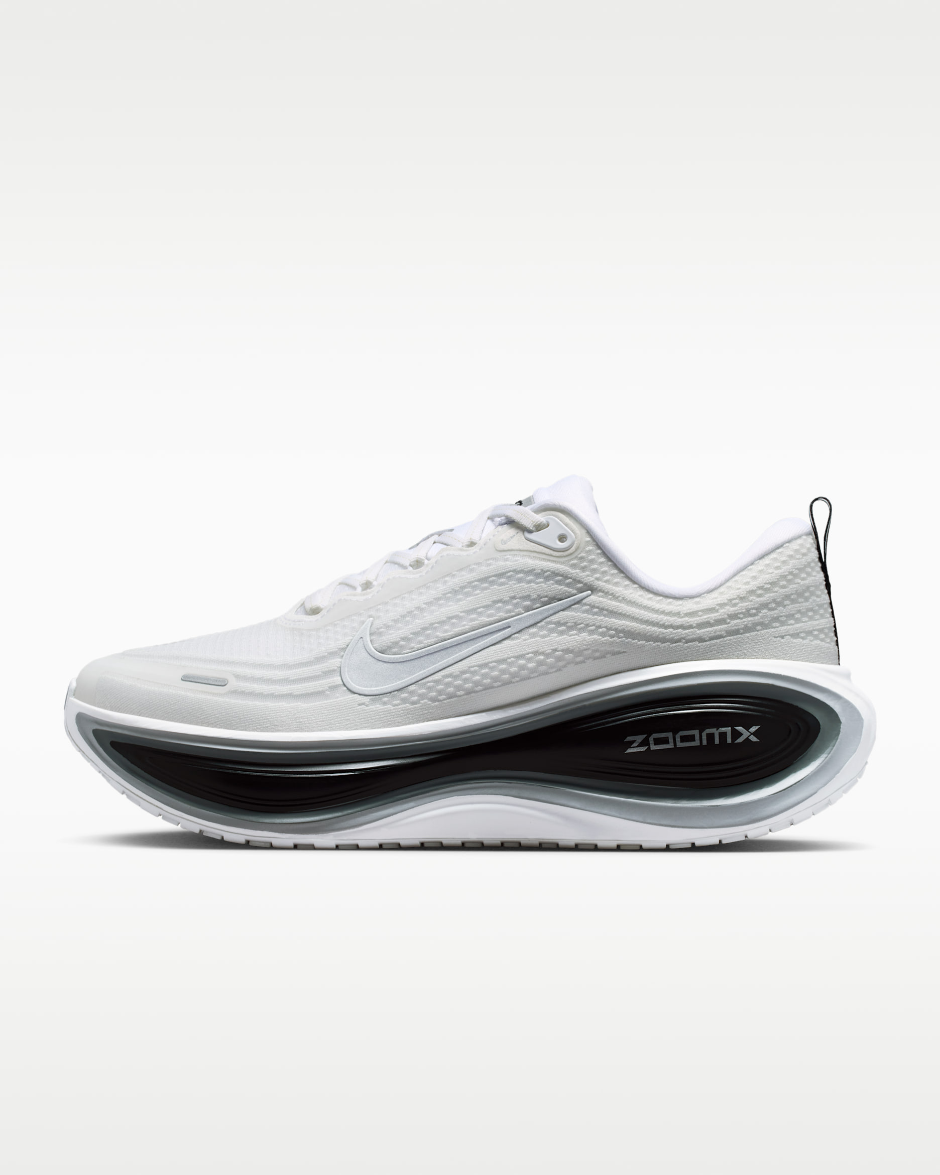 Nike Vomero Plus — White/Black/Cool Grey/Metallic Silver