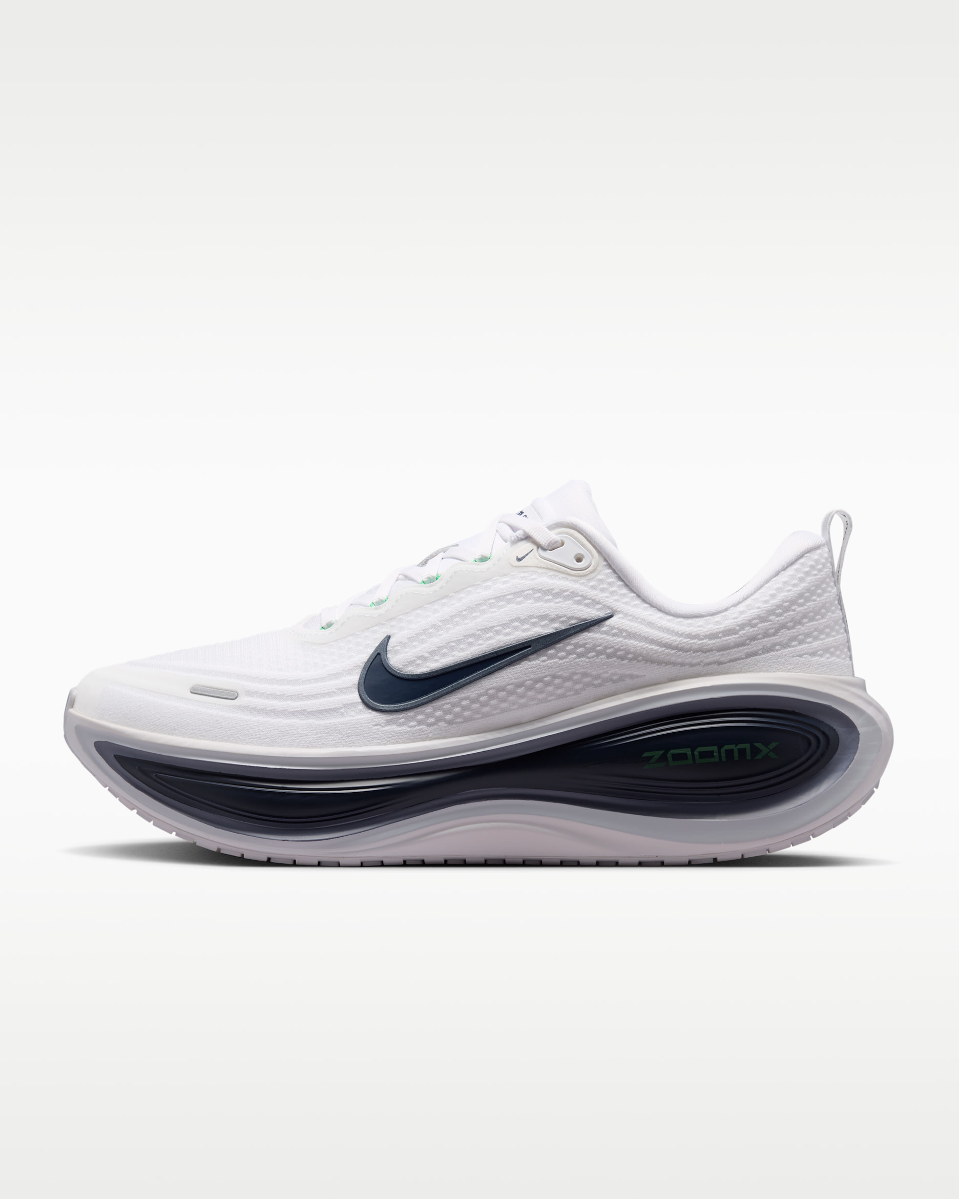 Nike Vomero Plus — White/Green Spark/World Indigo/Midnight Navy