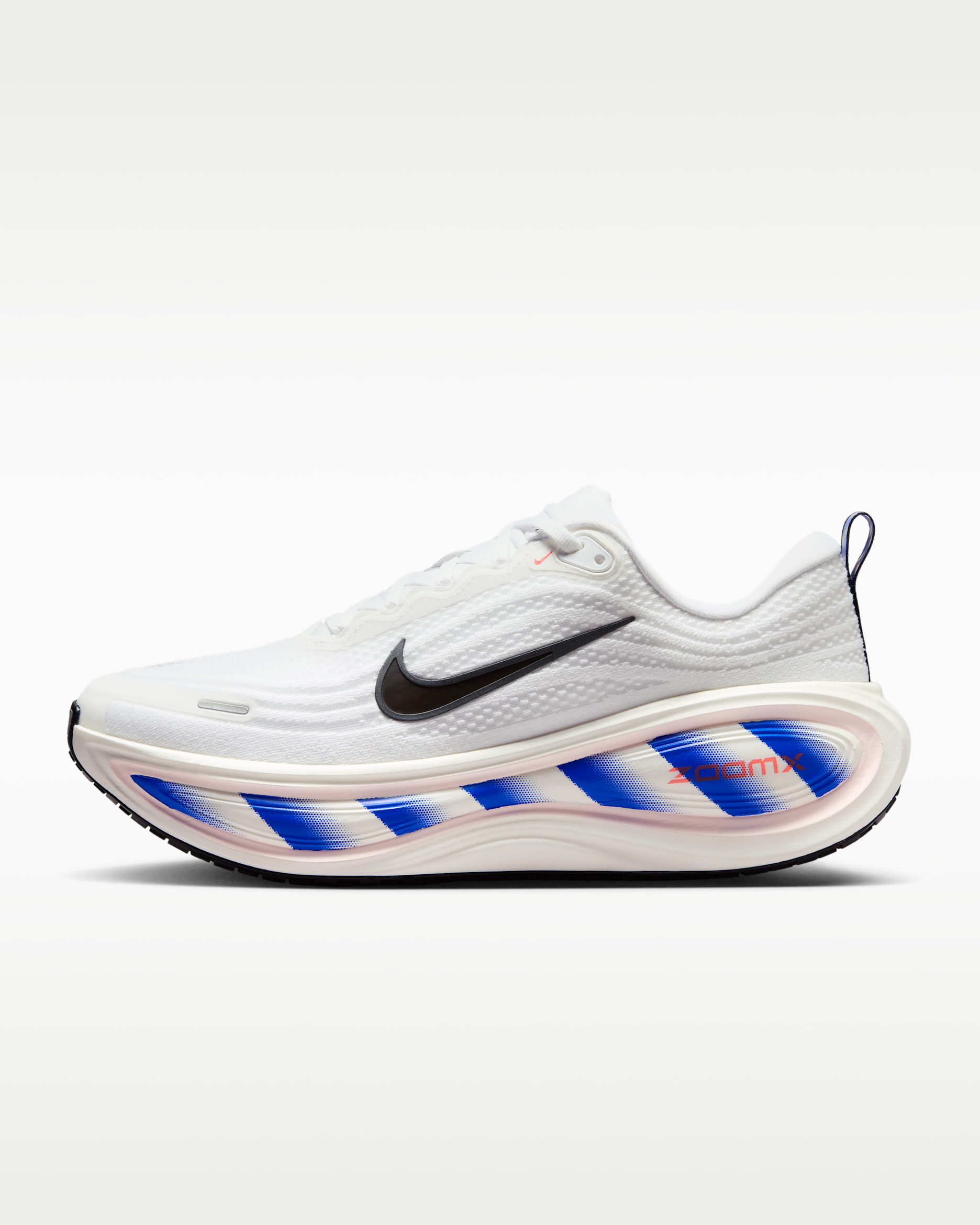 Nike Vomero Plus — White/Racer Blue/Bright Crimson/Black