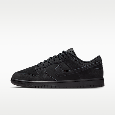 Nike Dunk Low Retro SE — Black/Black/Black