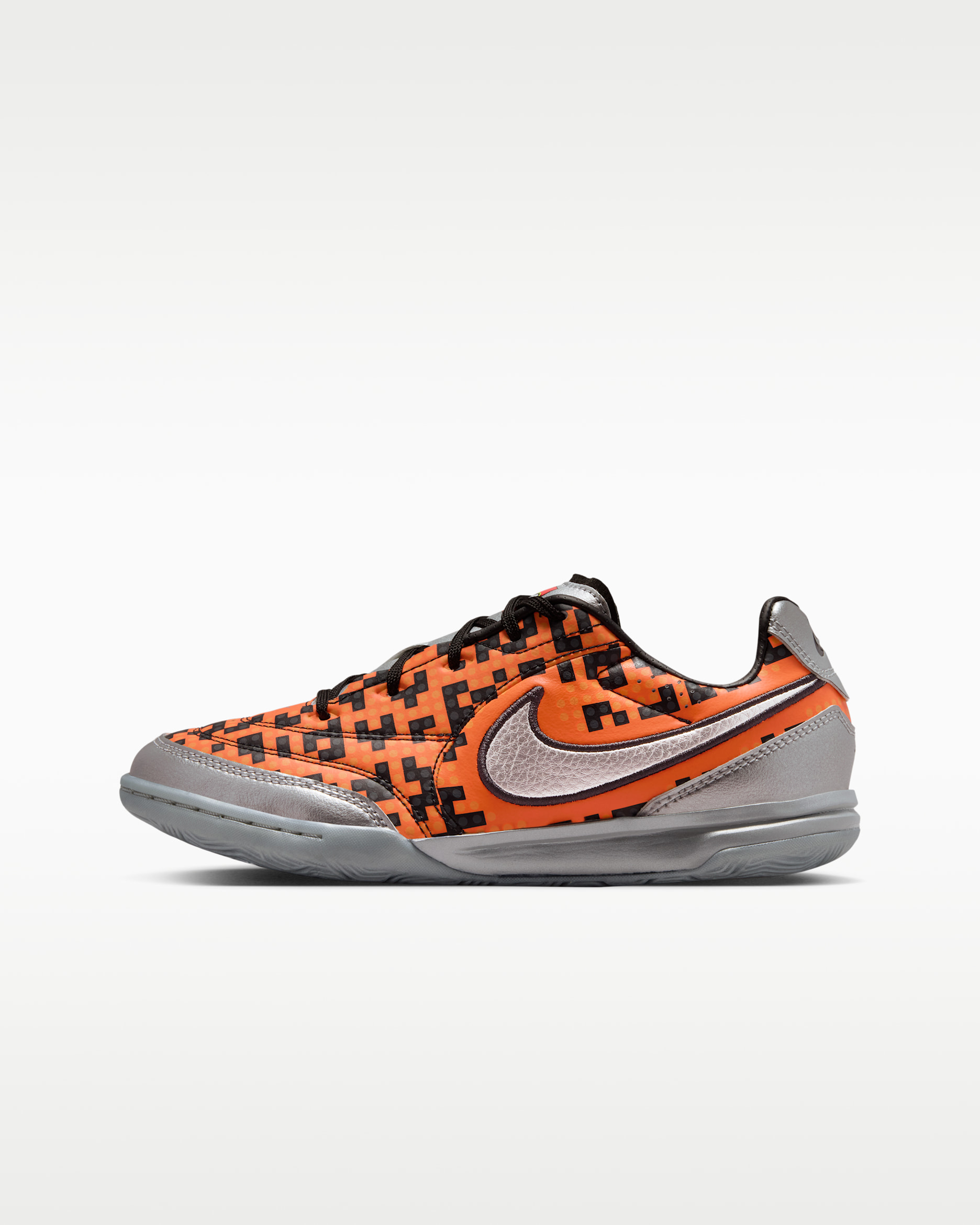 Nike Jr Streetgato x LEGO® Collection — Metallic Silver/Safety Orange/Black/White