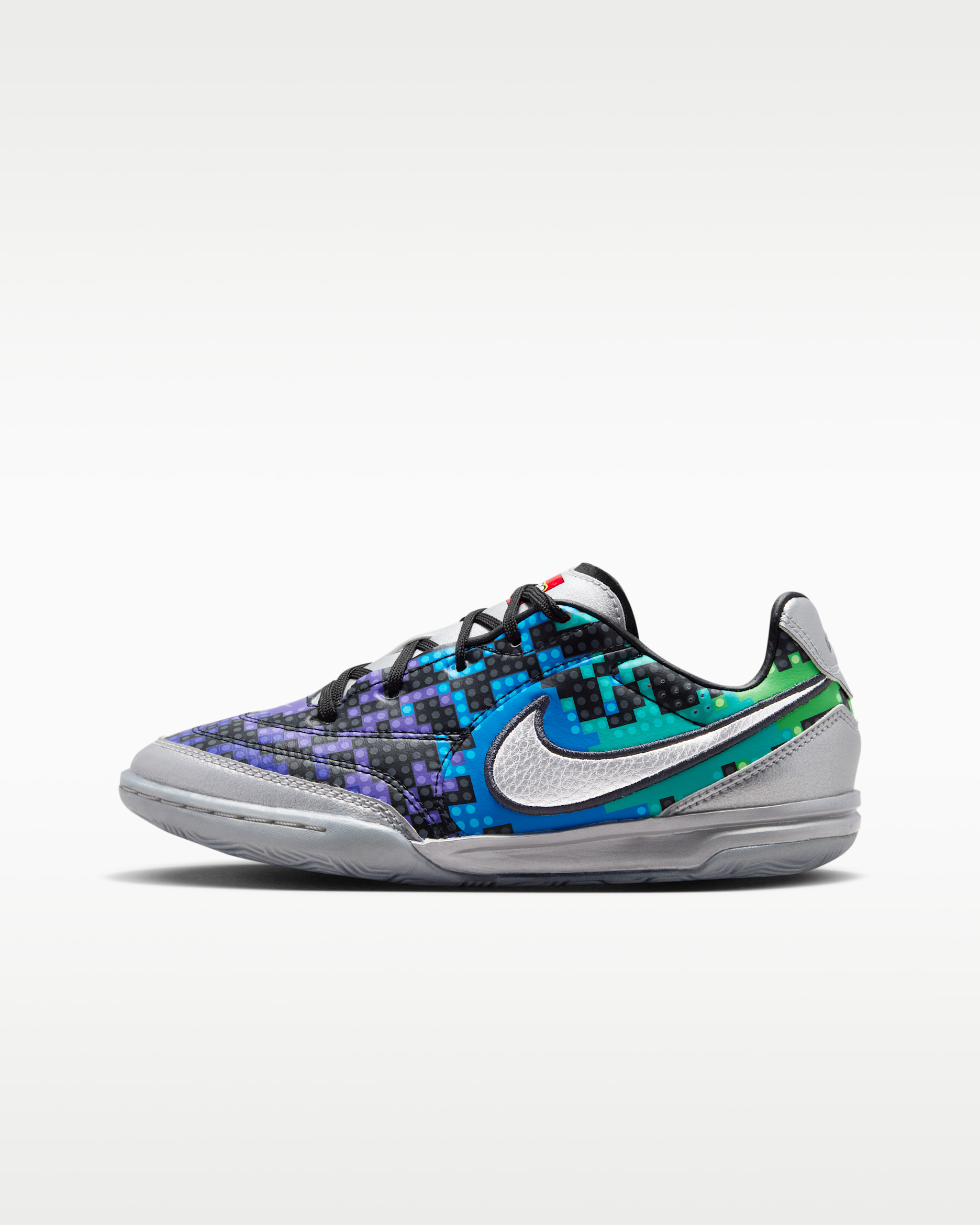 Nike Jr Streetgato x LEGO® Collection — Metallic Silver/Green Strike/Black/White