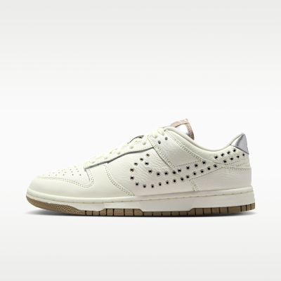 Nike Dunk Low — Sail/Mink Brown/Metallic Silver