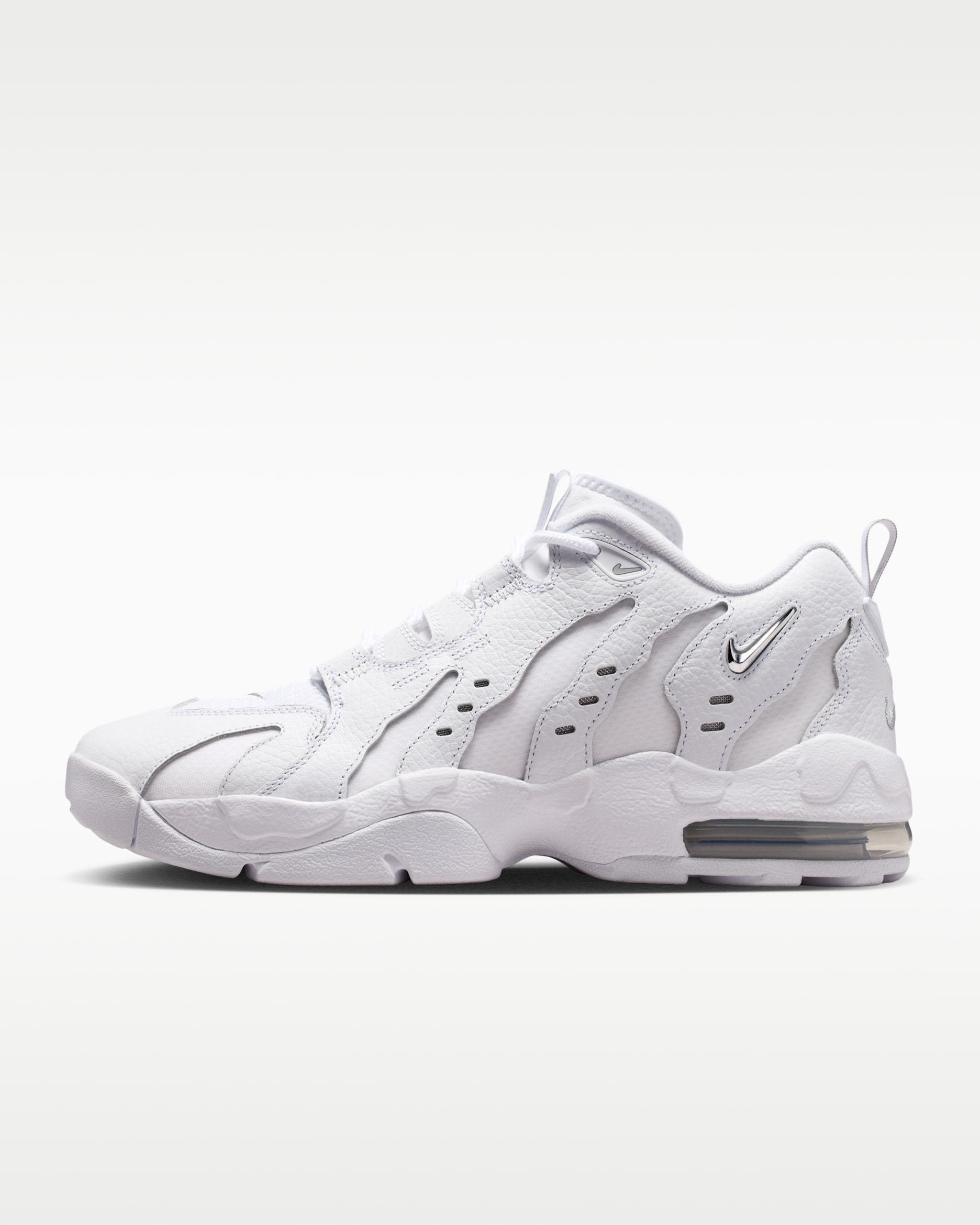 Nike Air DT Max '96 Low — White/White/Light Smoke Grey/Metallic Silver