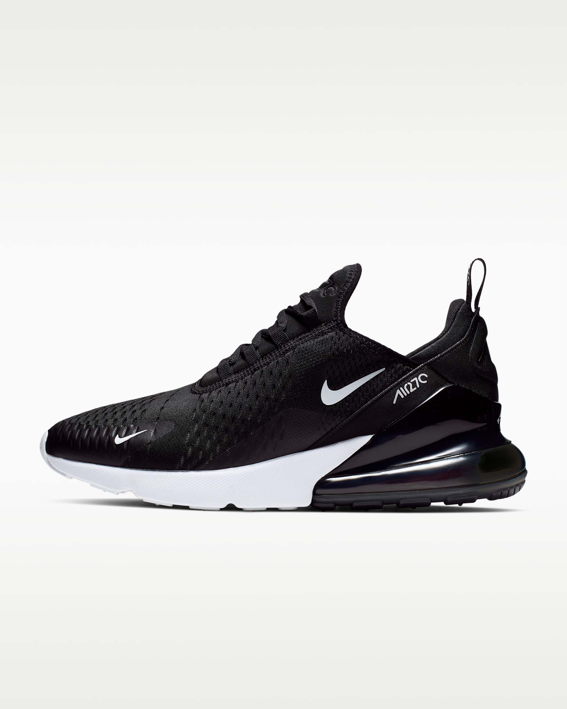 Nike Air Max 270 — Black/White/Solar Red/Anthracite