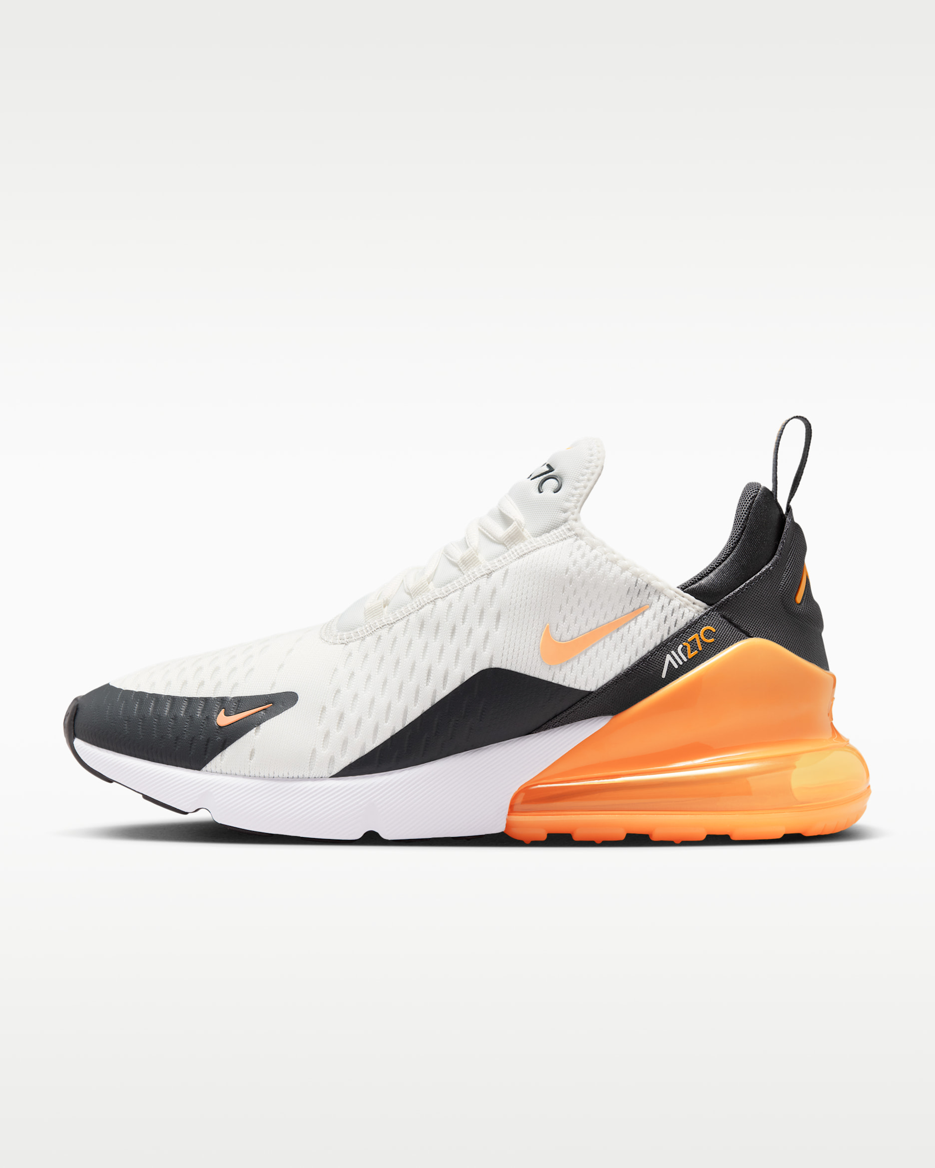 Nike Air Max 270 — Summit White/Anthracite/White/Laser Orange