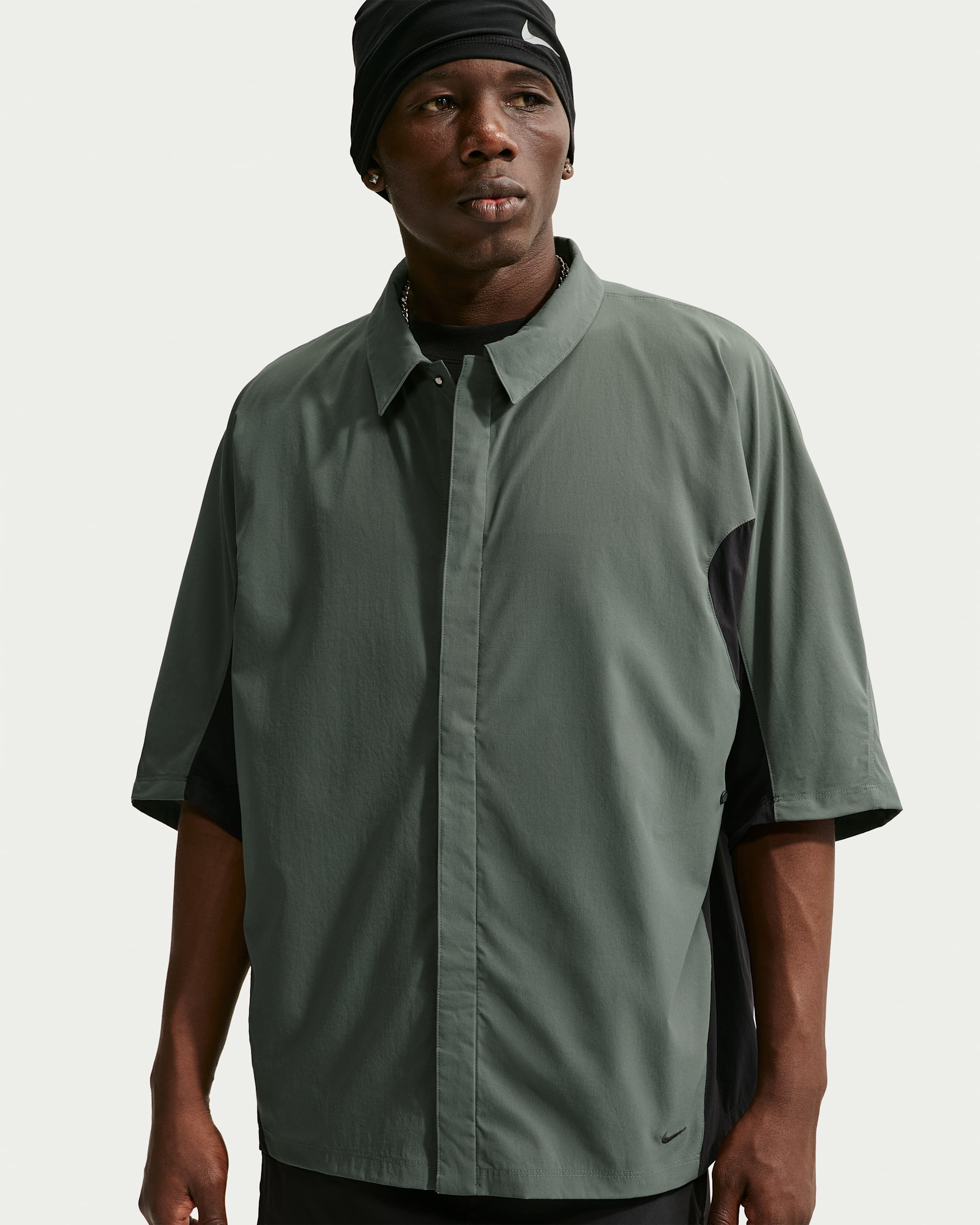 Nike Tech Helios — Camo Green/Black/Black