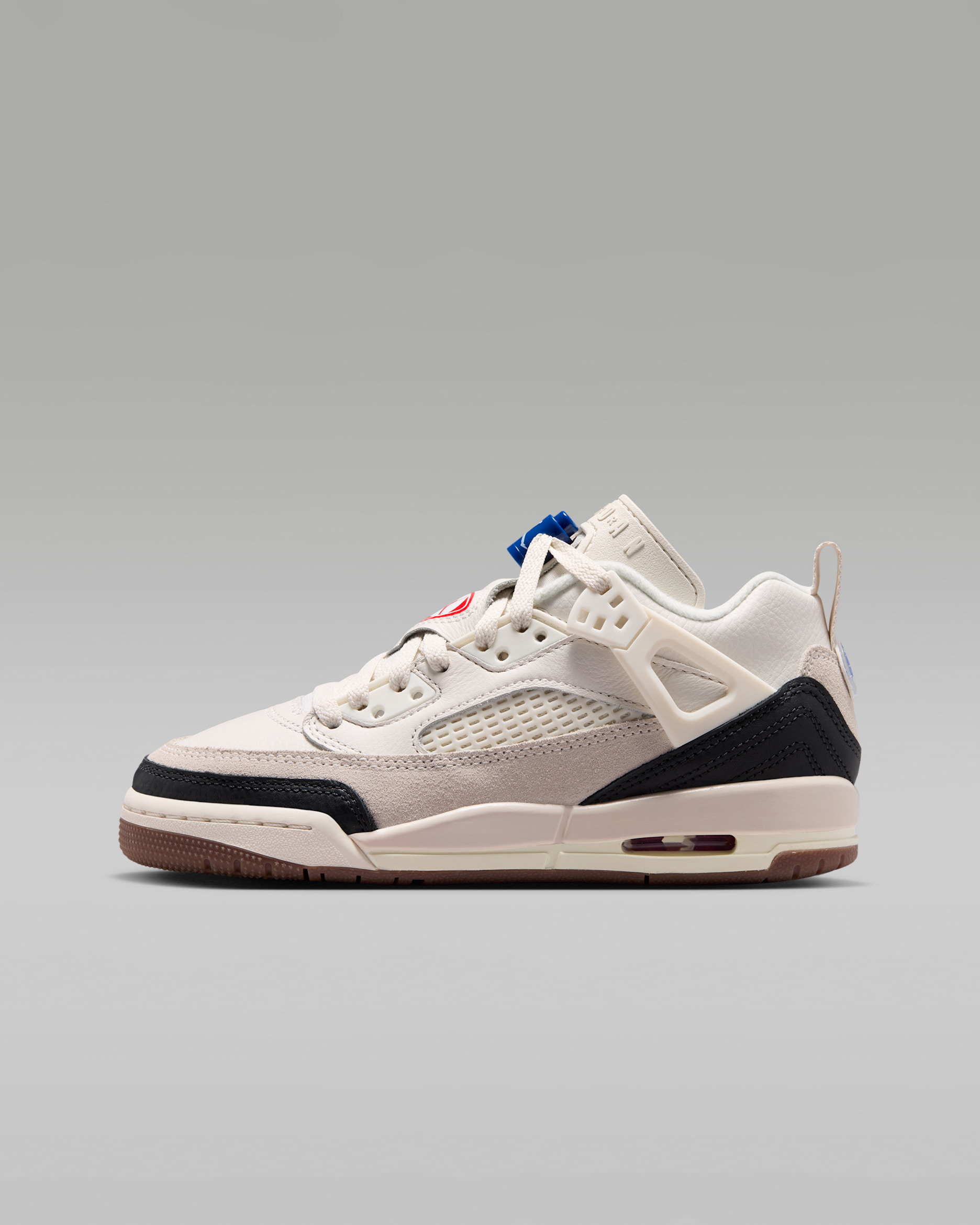 Jordan Spizike Low FC — Phantom/Sail/Old Royal/University Red