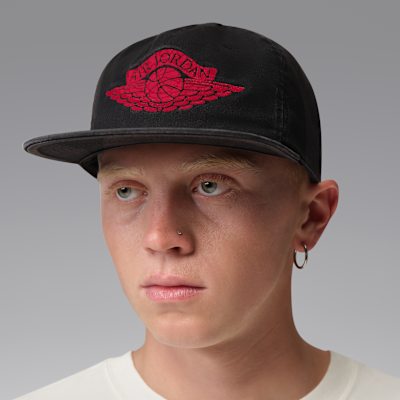 Jordan Pro — Black/University Red