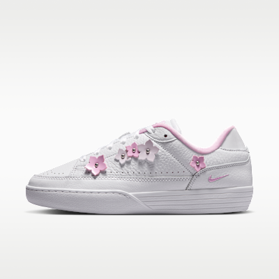 Nike Tennis Centre 'Florette' — White/Bleached Lilac/Metallic Silver/Pink Rise