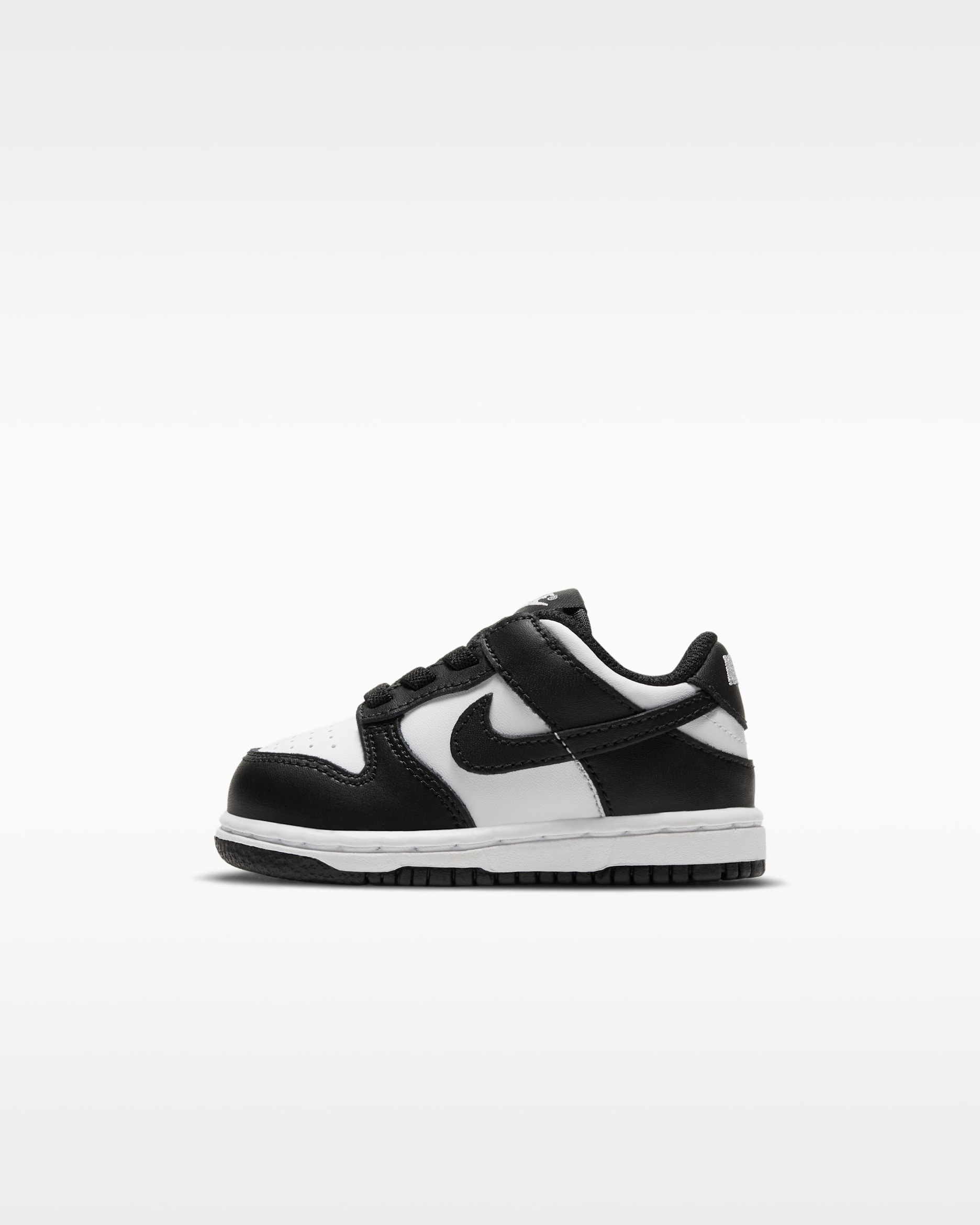 Nike Dunk Low — White/White/Black