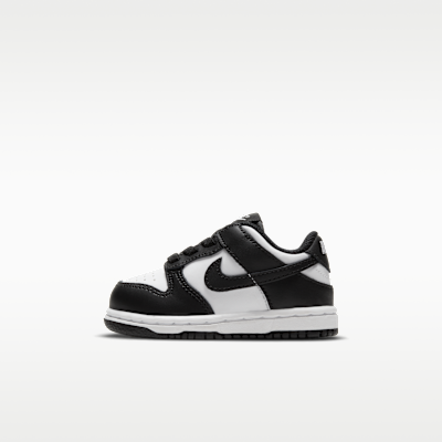 Nike Dunk Low — White/White/Black