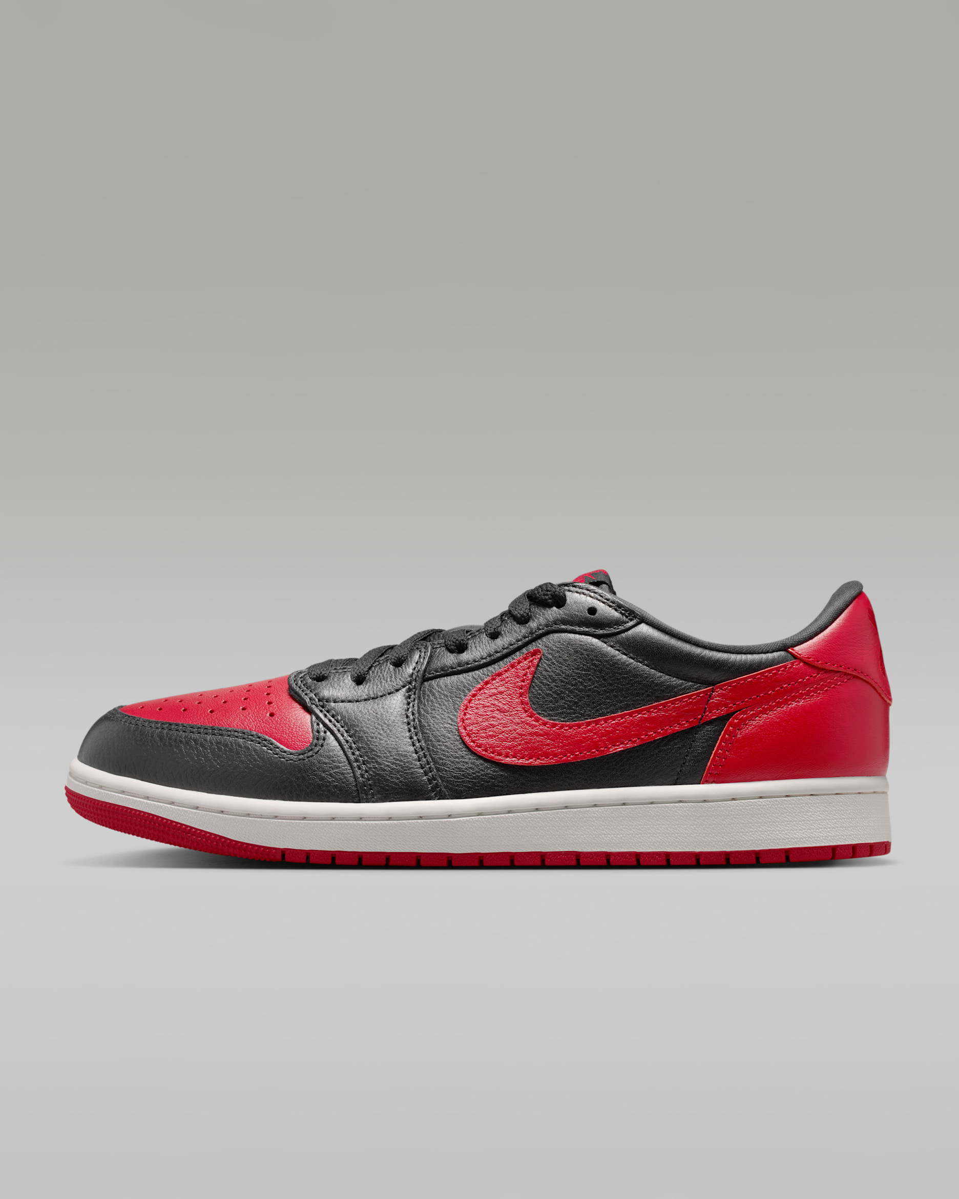 Air Jordan 1 Retro Low OG 'Banned' — Black/Varsity Red/Summit White/Black