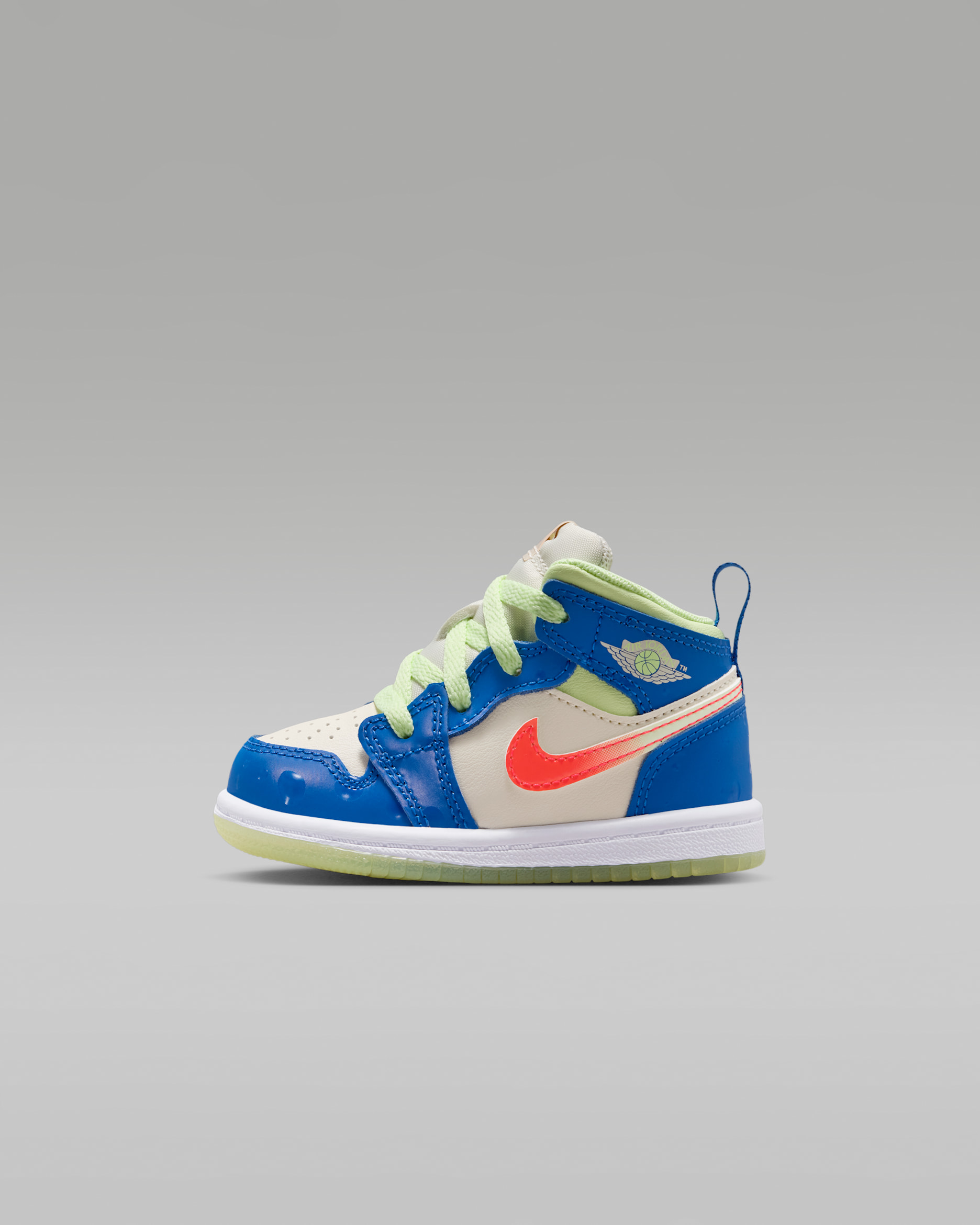 Jordan 1 Mid SE — Game Royal/Barely Volt/Infrared 23/Pale Ivory