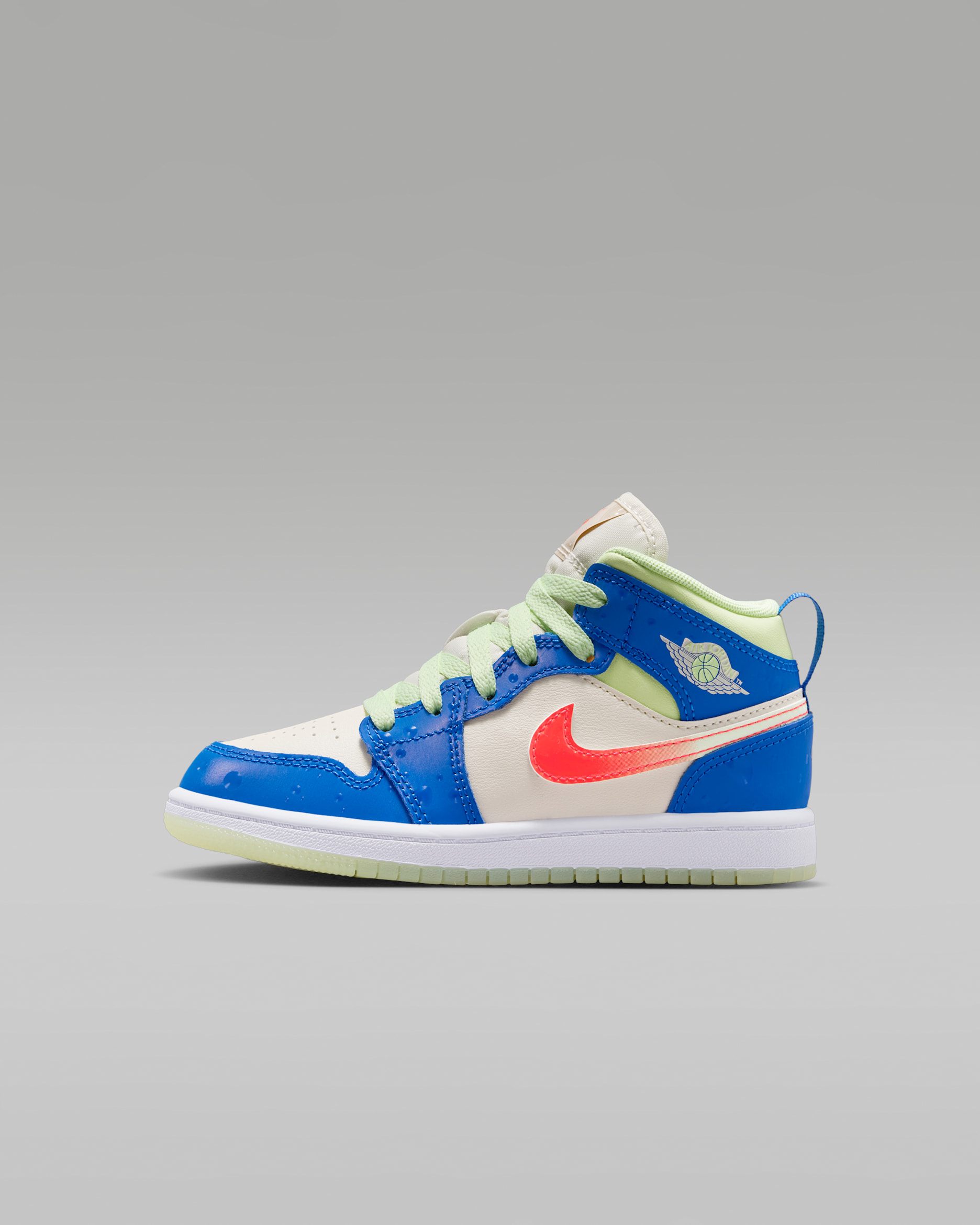 Jordan 1 Mid SE — Game Royal/Barely Volt/Infrared 23/Pale Ivory