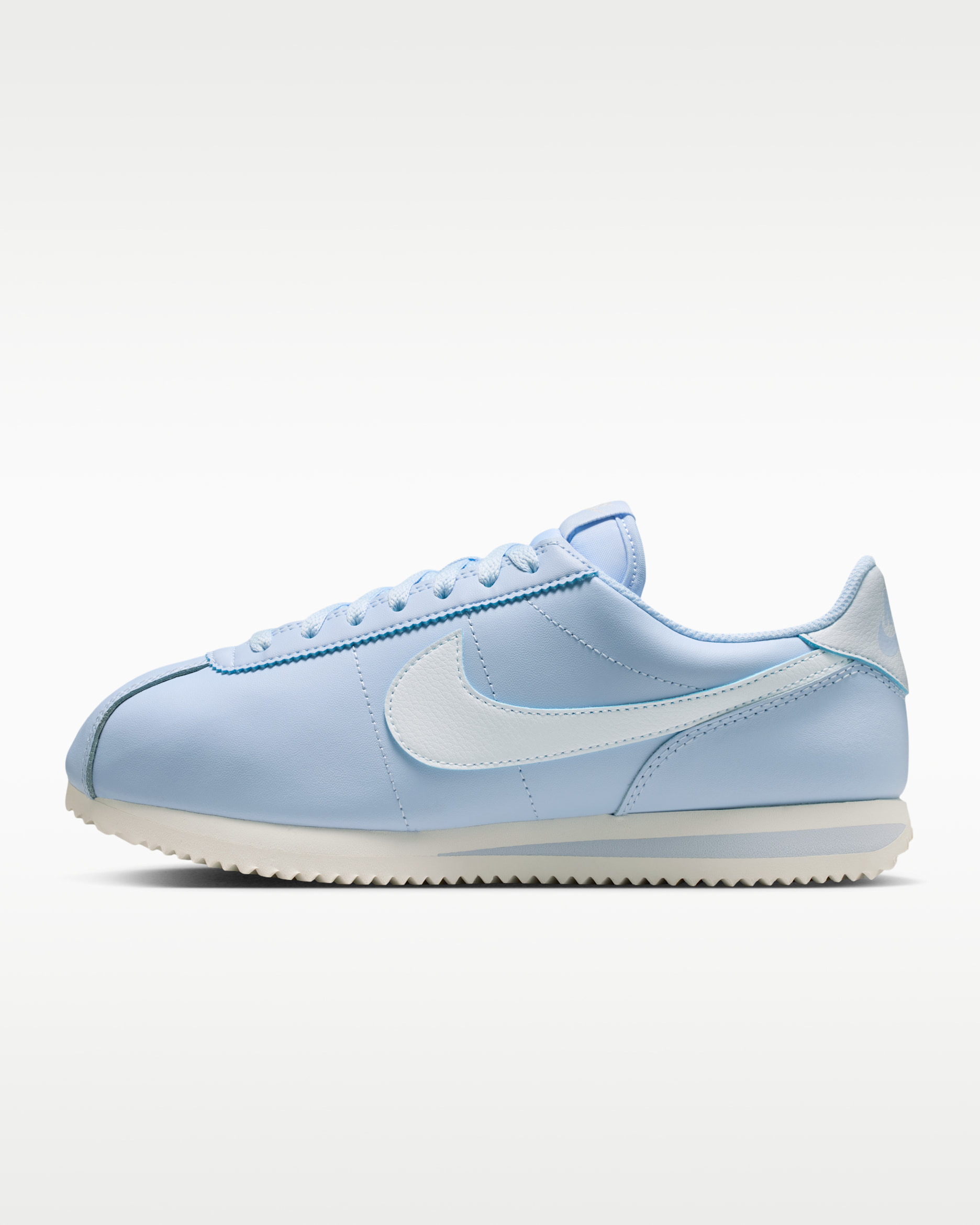 Nike Cortez Leather — Hydrogen Blue/Sail/Football Grey