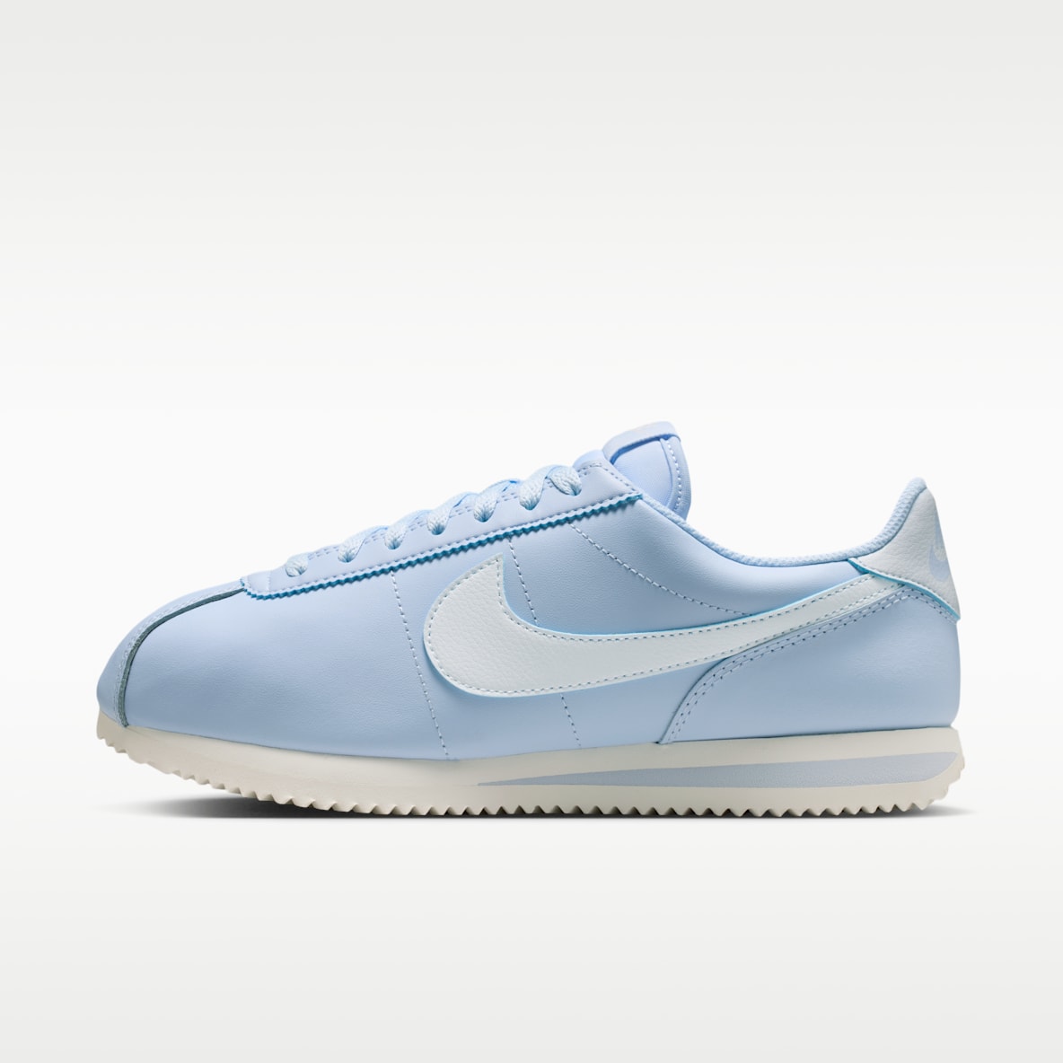 Nike Cortez Leather — Hydrogen Blue/Sail/Football Grey