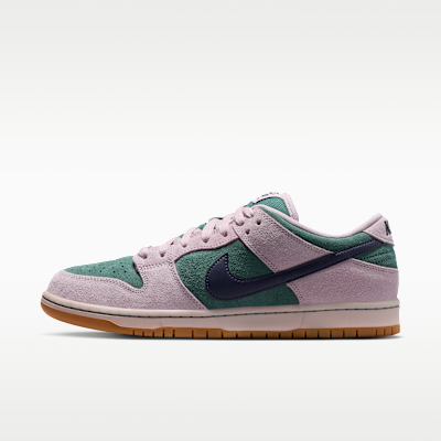 Nike SB Dunk Low Pro — Mineral Slate/Particle Rose/Silt Red/Dark Raisin
