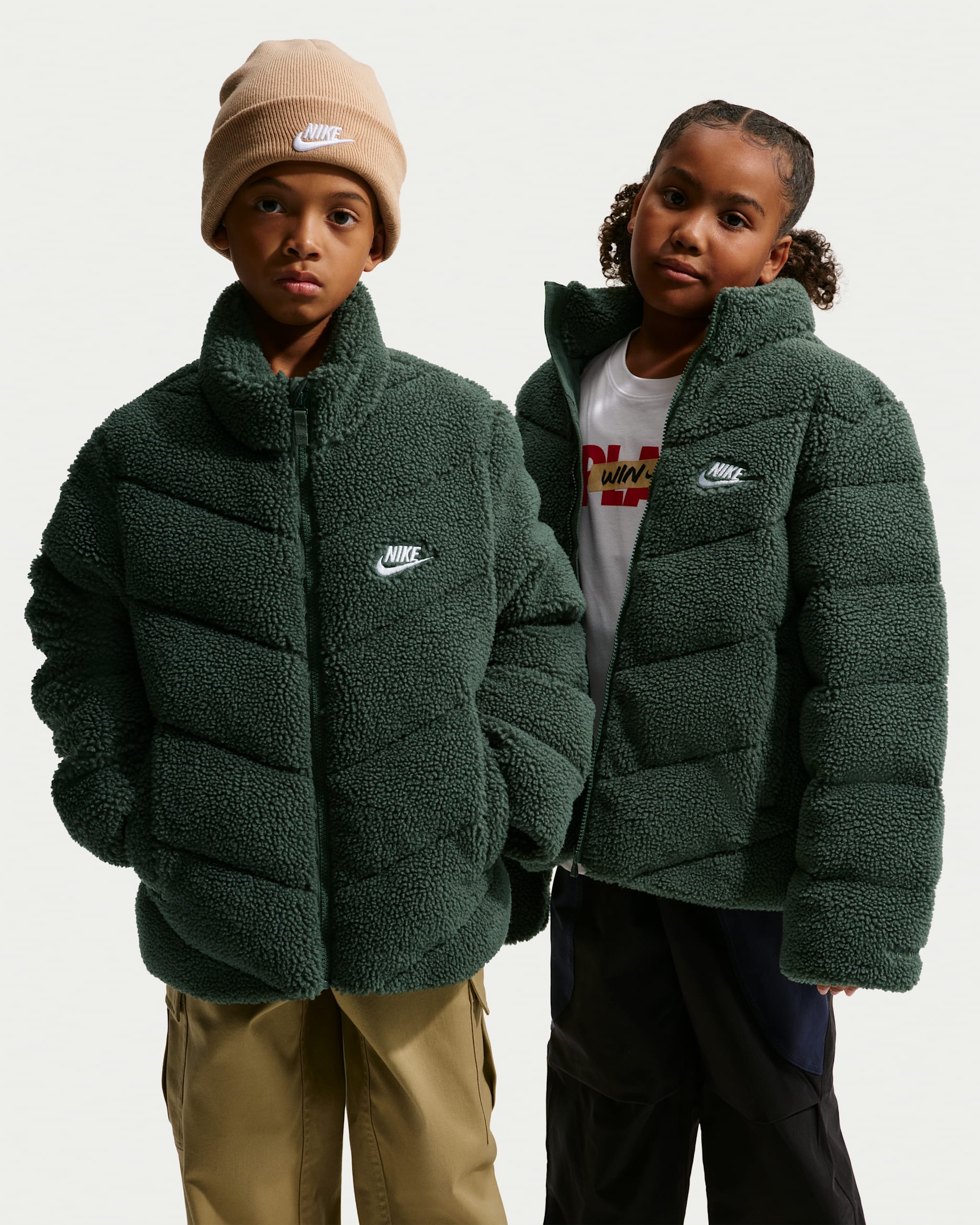 Nike Sportswear — Camo Green/Camo Green/White