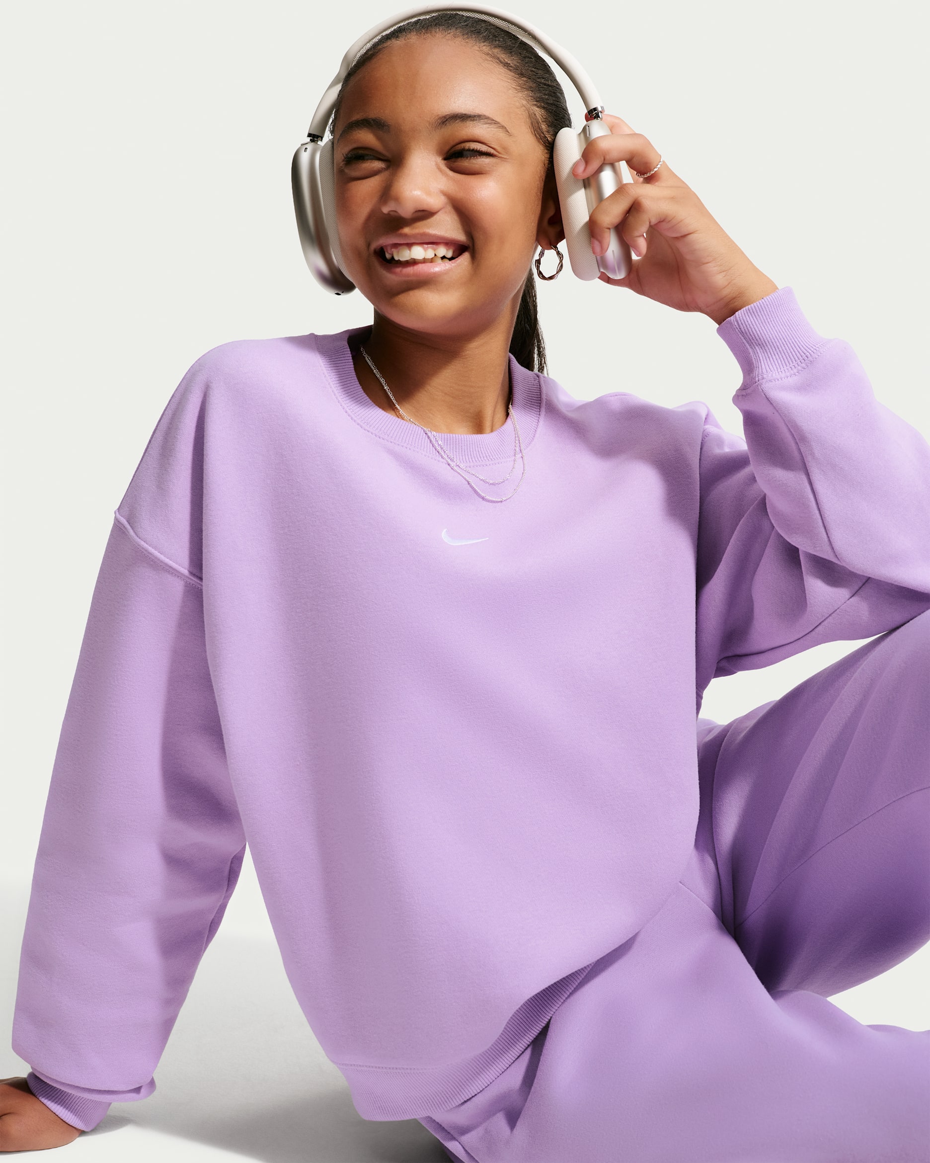 Nike Sportswear Studio — Violet Star/White