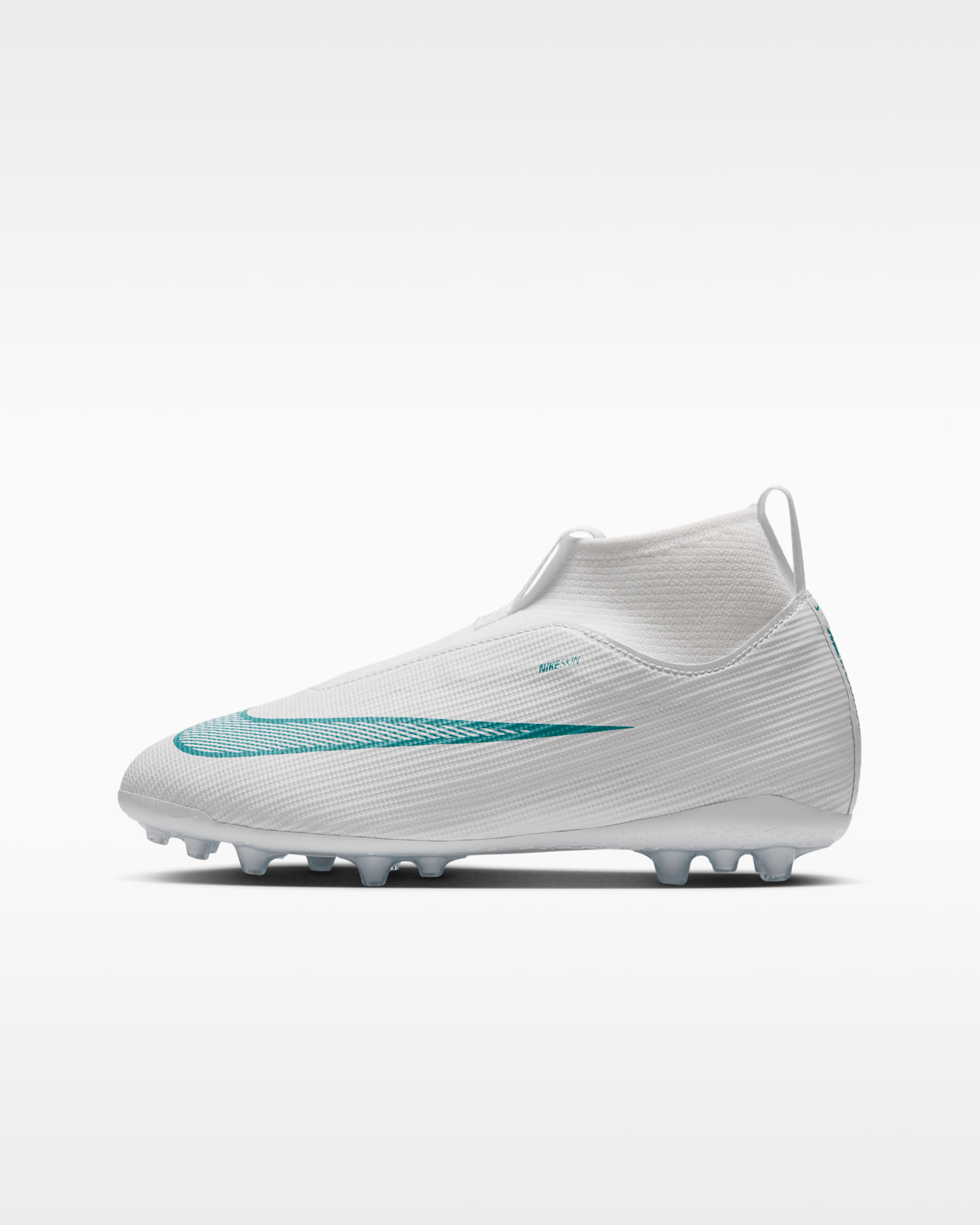 Nike Jr. Mercurial Superfly 11 Academy — White/Dusty Cactus