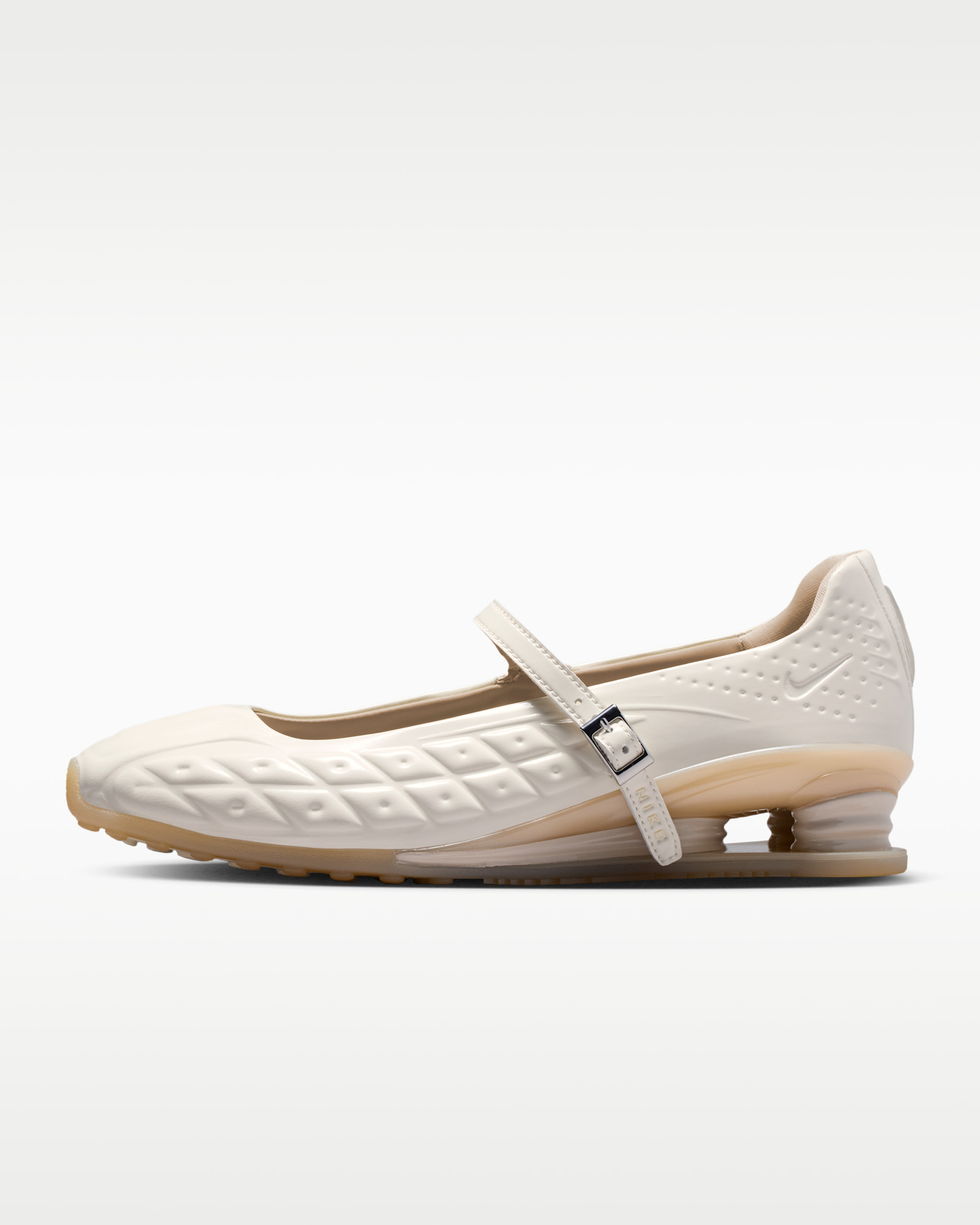 Nike Shox Z Calistra — Pale Ivory/Oatmeal/Pale Ivory