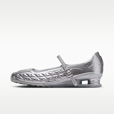 Nike Shox Z Calistra — Metallic Silver/Flat Silver/Metallic Silver