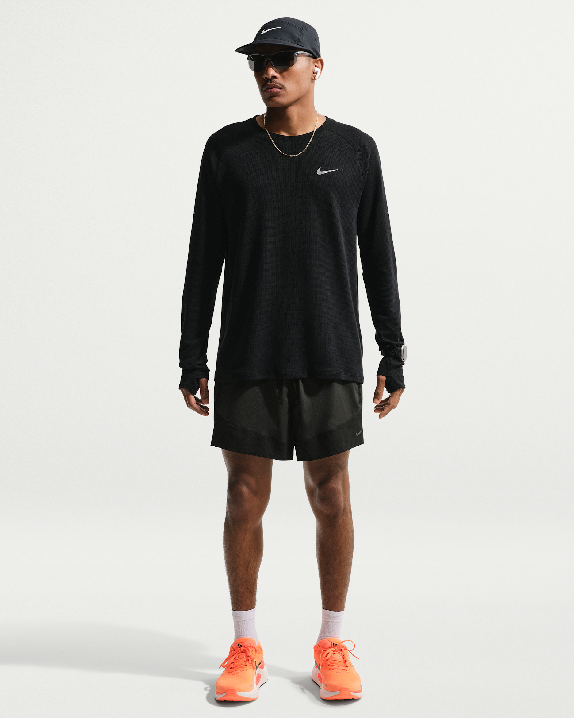 Nike Stride Plus — Off-Noir/Black/Black