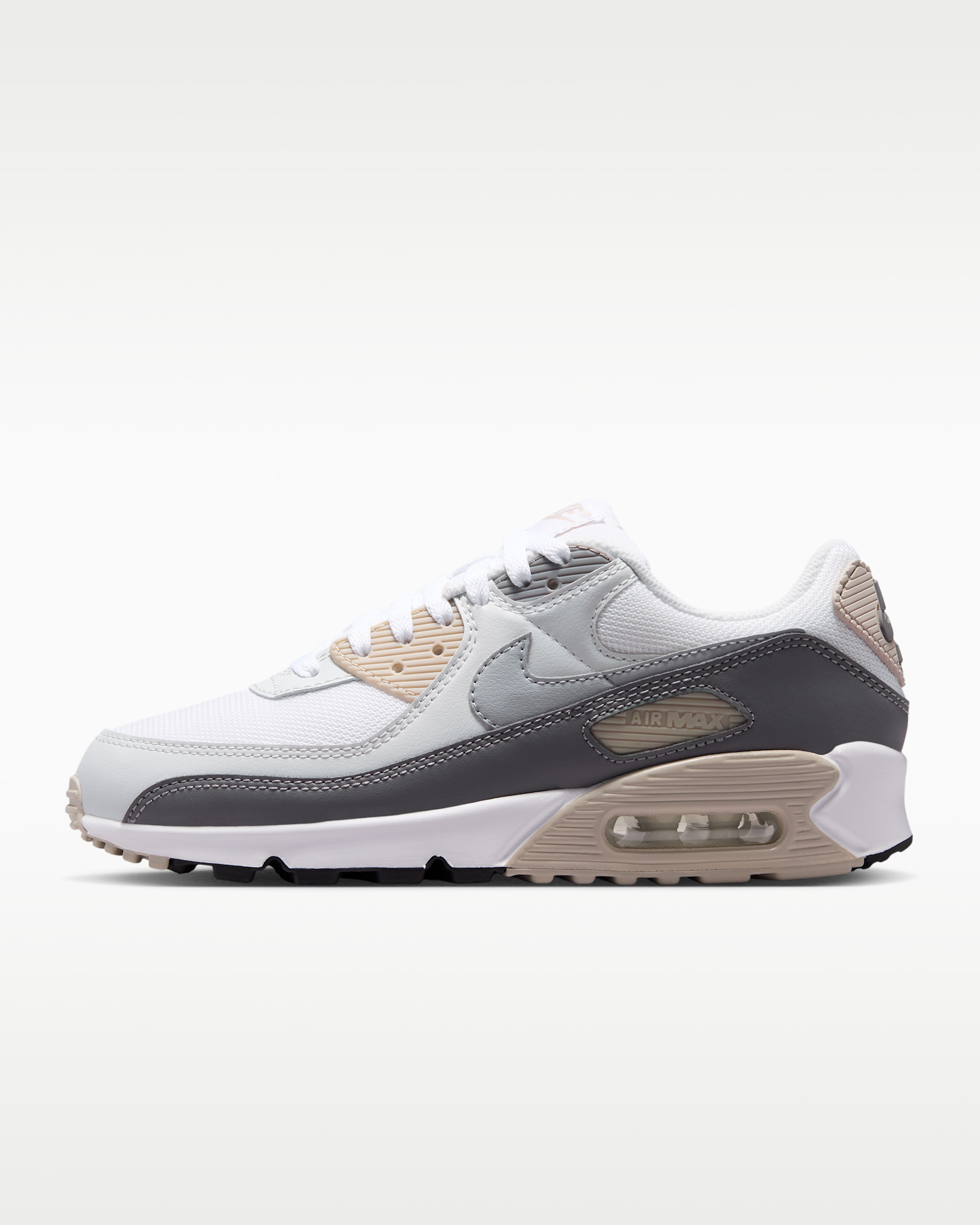Nike Air Max 90 — Cream II/Pencil Point/Off-White/Wolf Grey