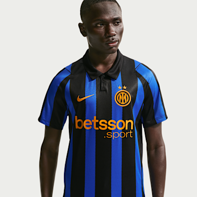 Inter Milan 2026/27 Stadium Home — Lyon Blue/Black/University Gold